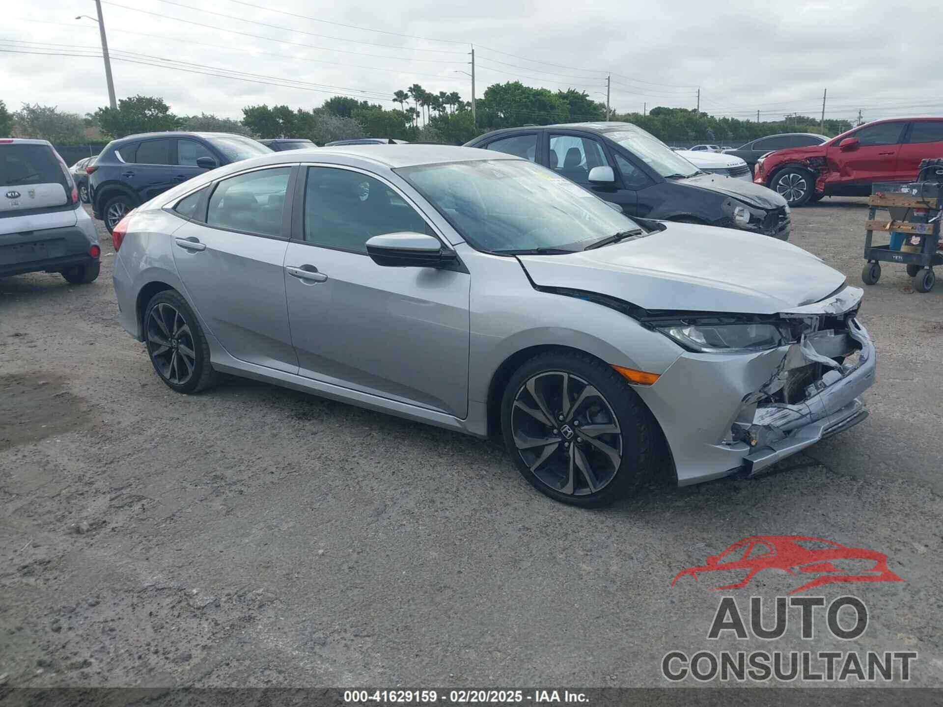 HONDA CIVIC 2020 - 2HGFC2F85LH587100