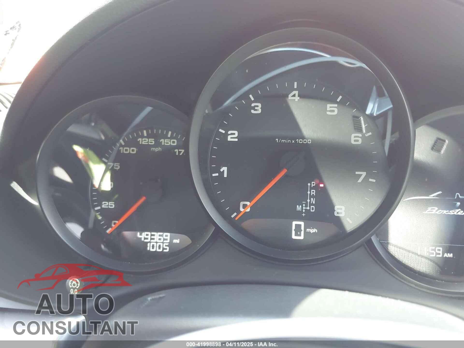 PORSCHE 718 BOXSTER 2018 - WP0CA2A81JS210719