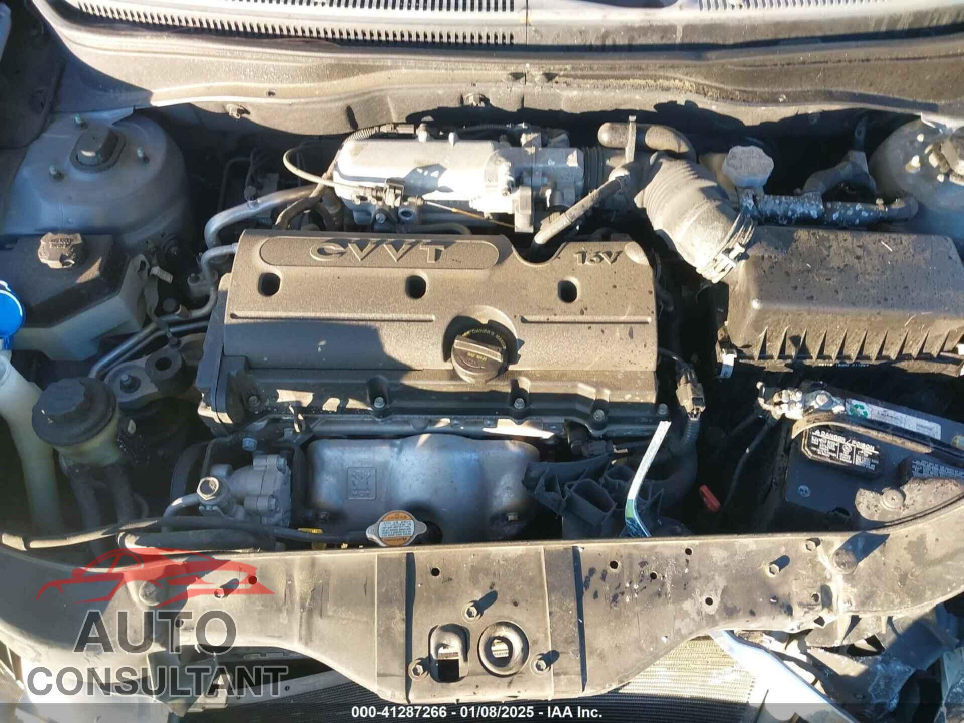 KIA RIO 2011 - KNADH4A38B6940831