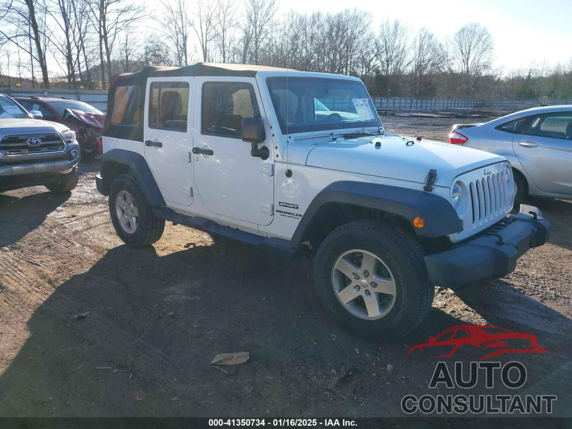 JEEP WRANGLER UNLIMITED 2017 - 1C4BJWDGXH2587804