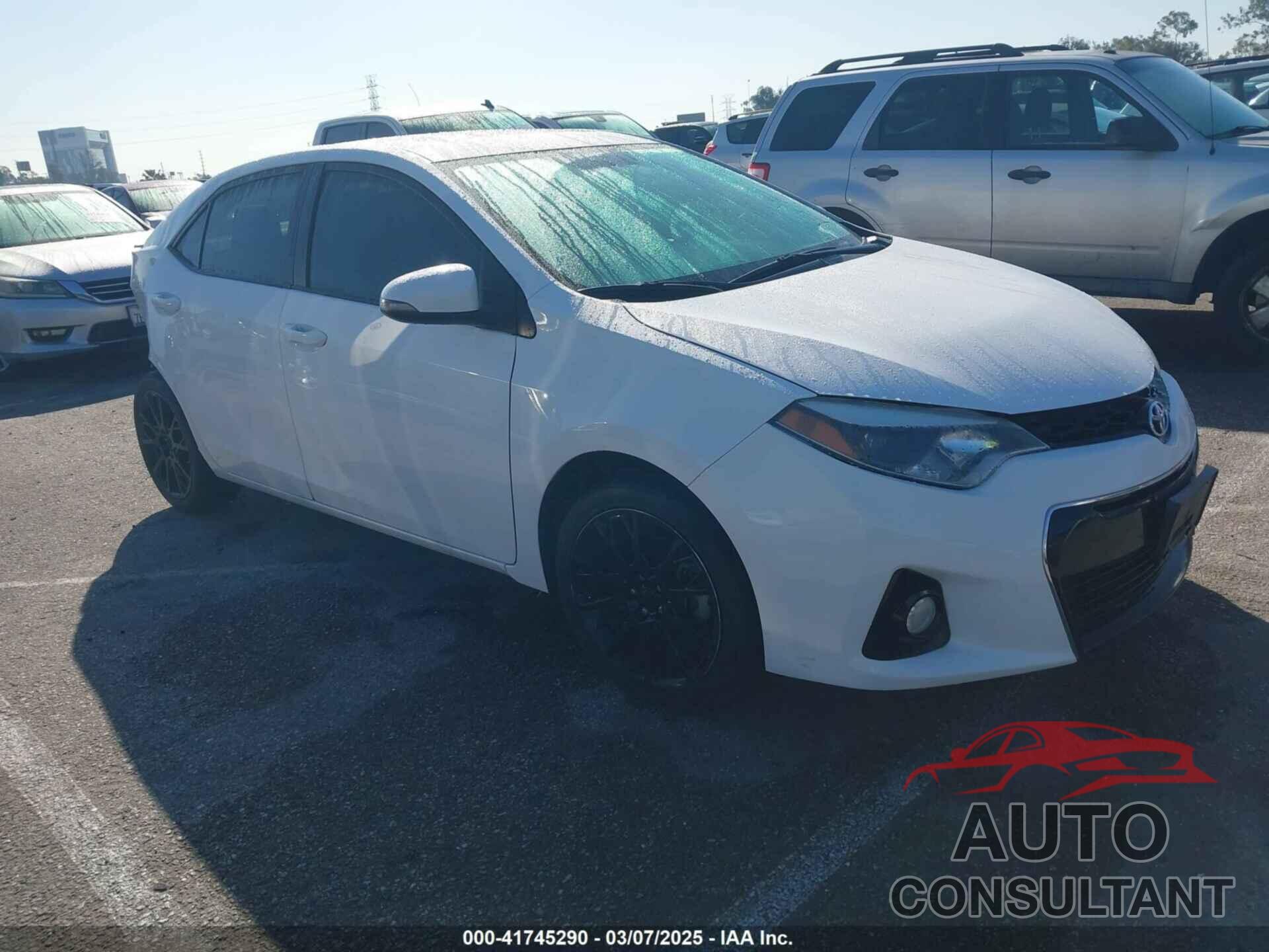 TOYOTA COROLLA 2016 - 2T1BURHE0GC548940