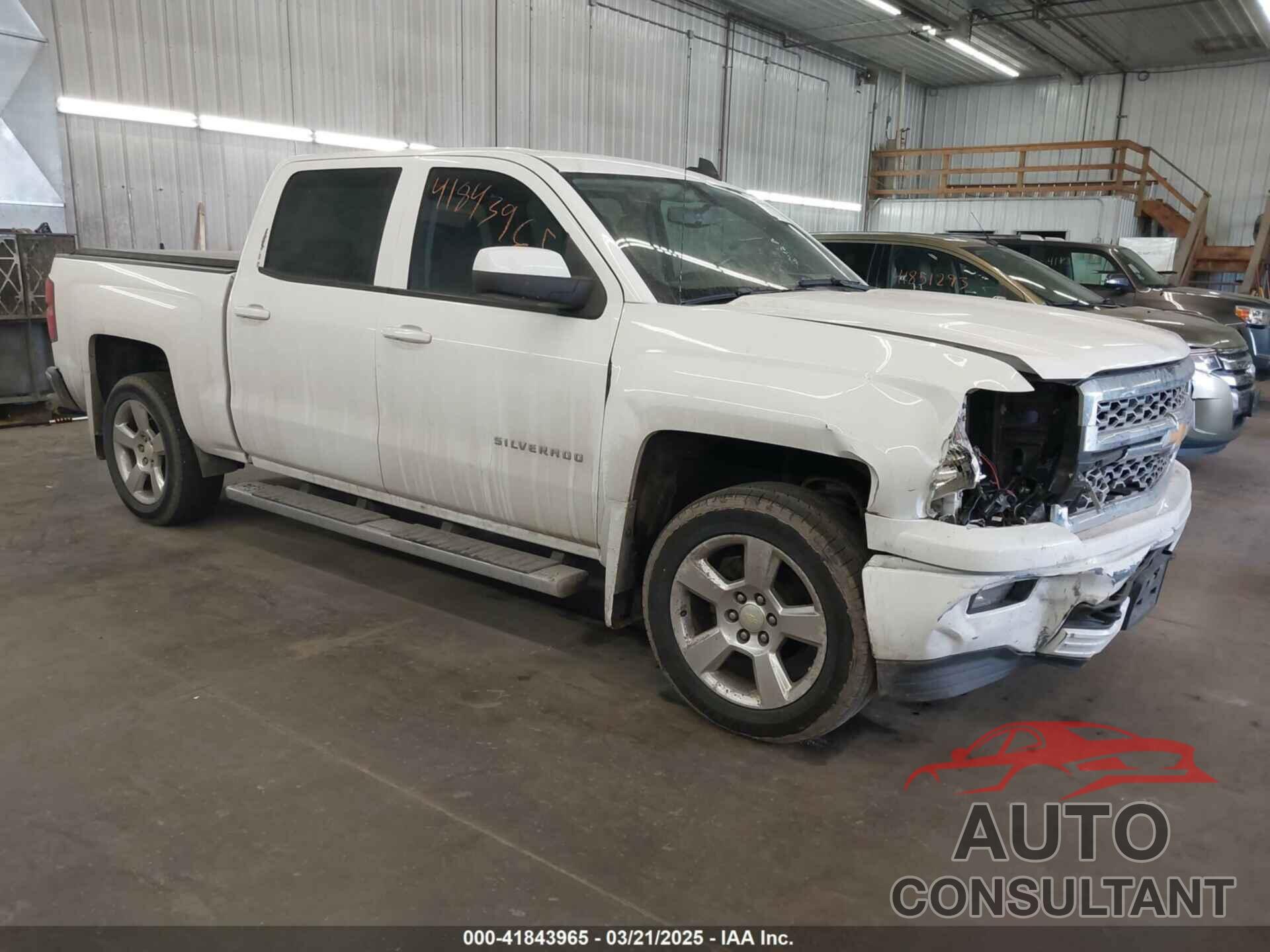 CHEVROLET SILVERADO 1500 2015 - 3GCUKRECXFG199274