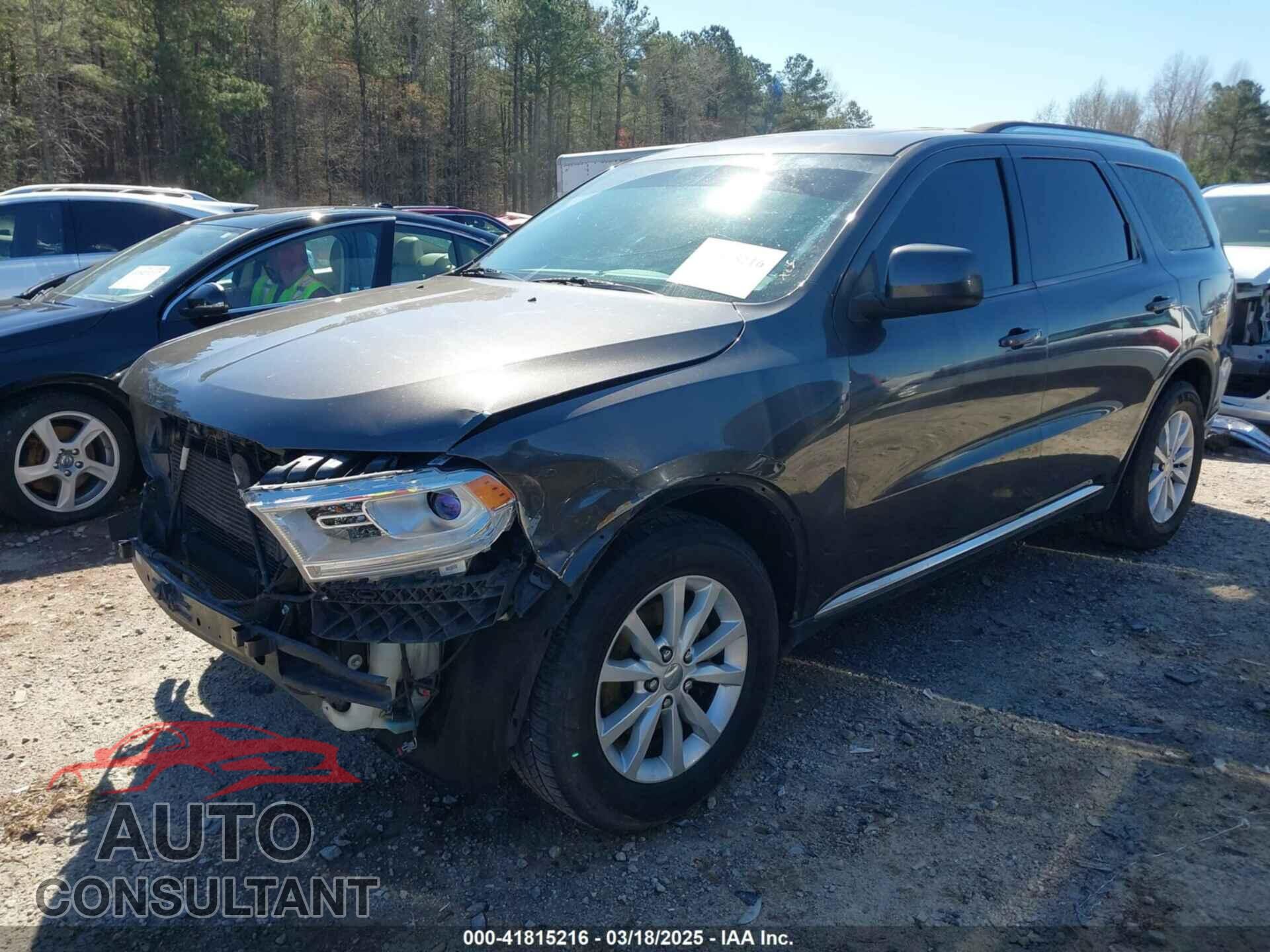 DODGE DURANGO 2015 - 1C4RDHAG6FC809855