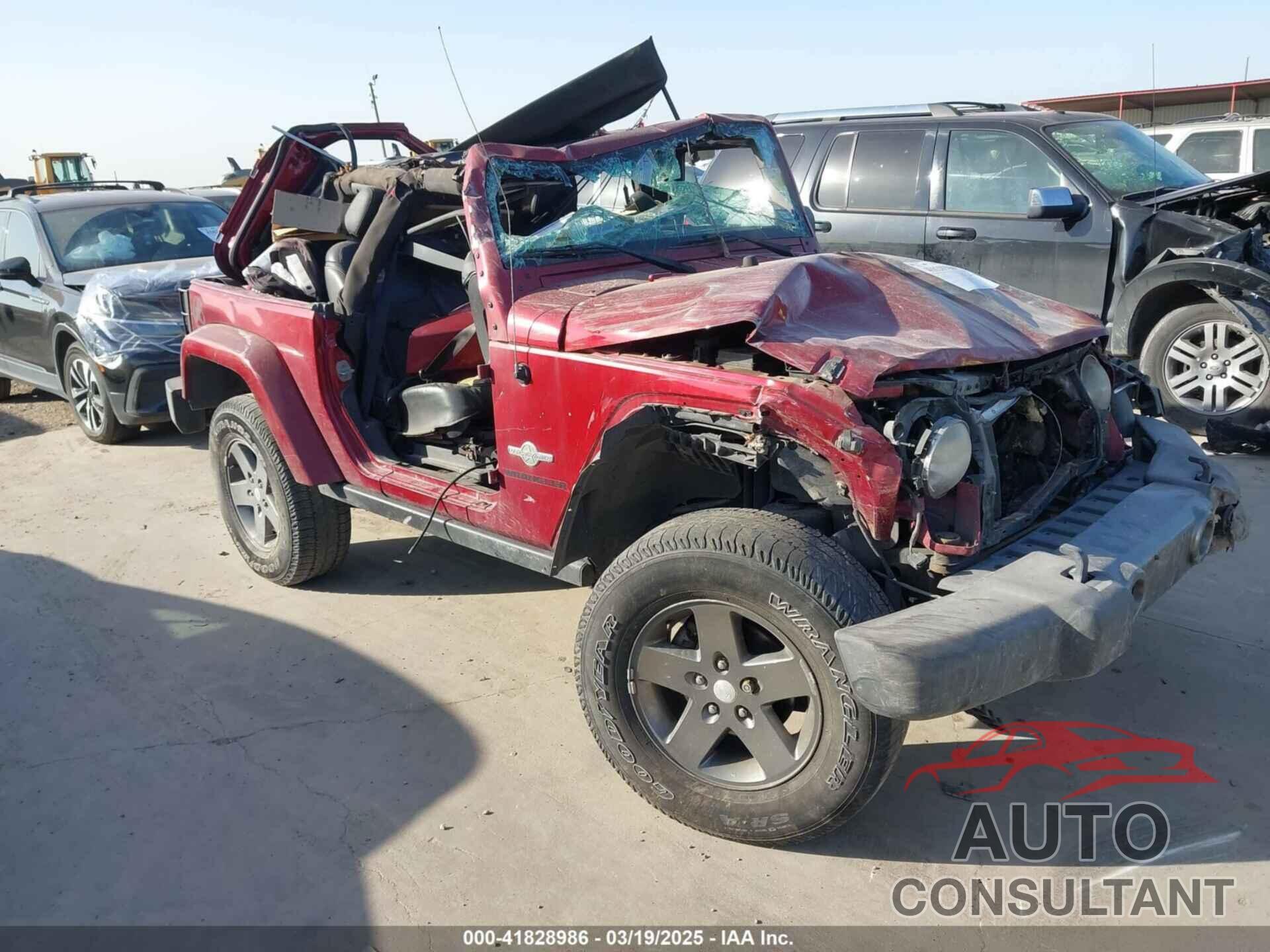 JEEP WRANGLER 2013 - 1C4AJWAG7DL569304