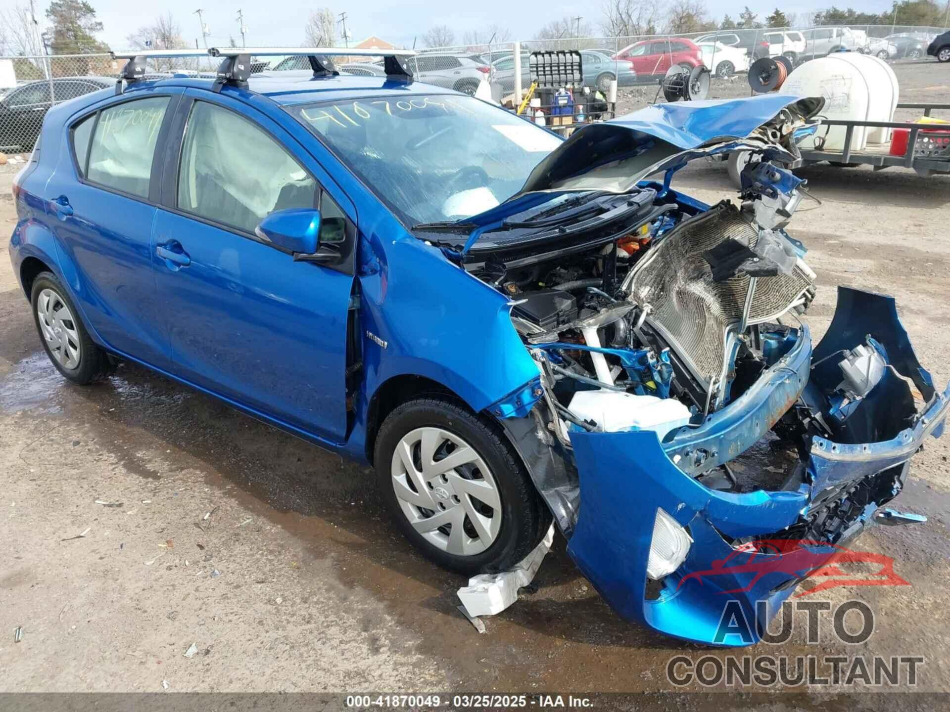 TOYOTA PRIUS C 2015 - JTDKDTB33F1583690