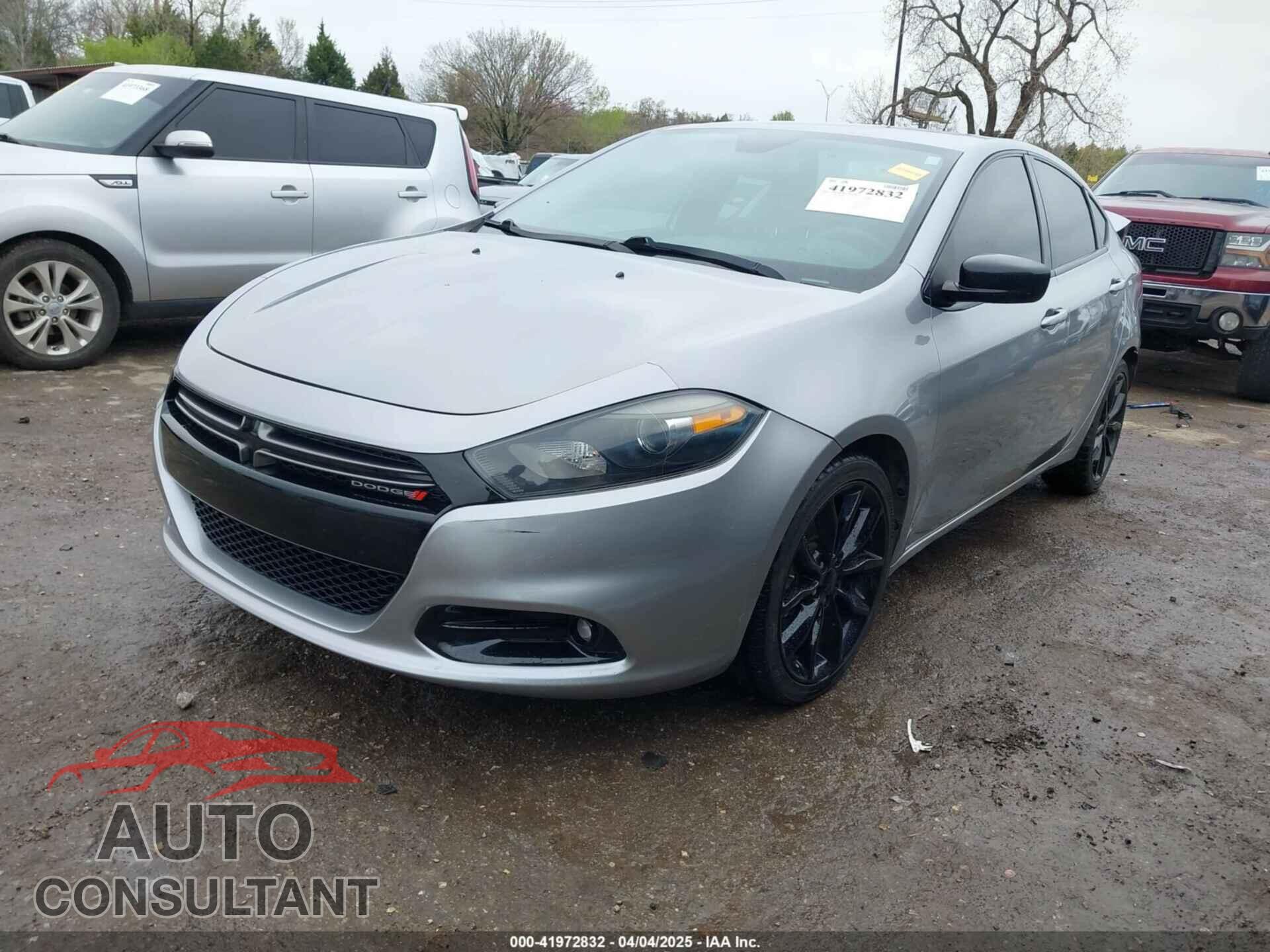 DODGE DART 2016 - 1C3CDFFA4GD802093