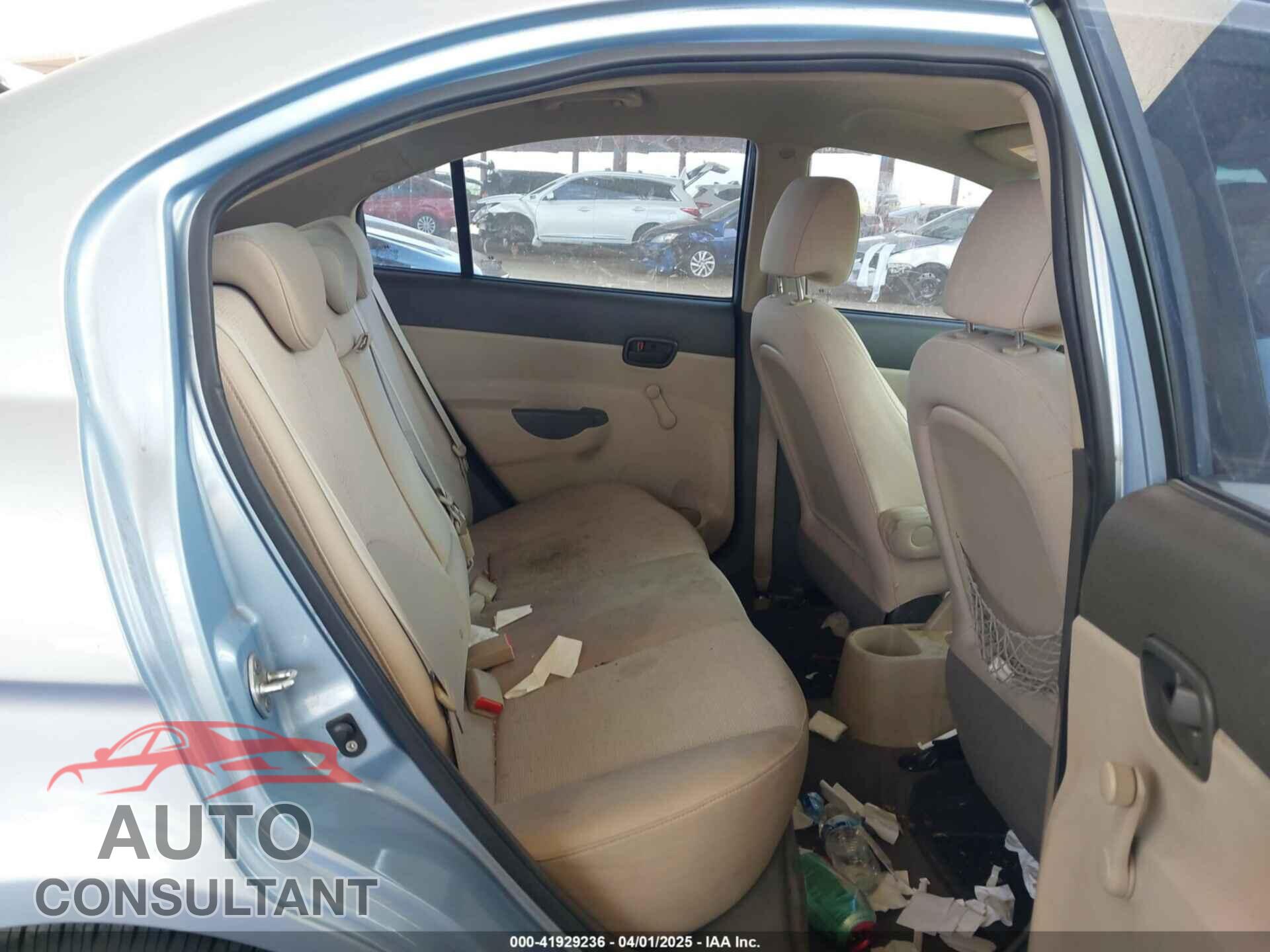 HYUNDAI ACCENT 2011 - KMHCN4AC6BU620843