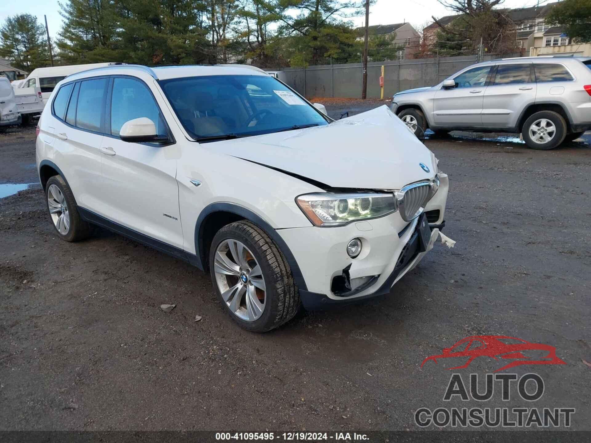 BMW X3 2016 - 5UXWX9C53G0D68895