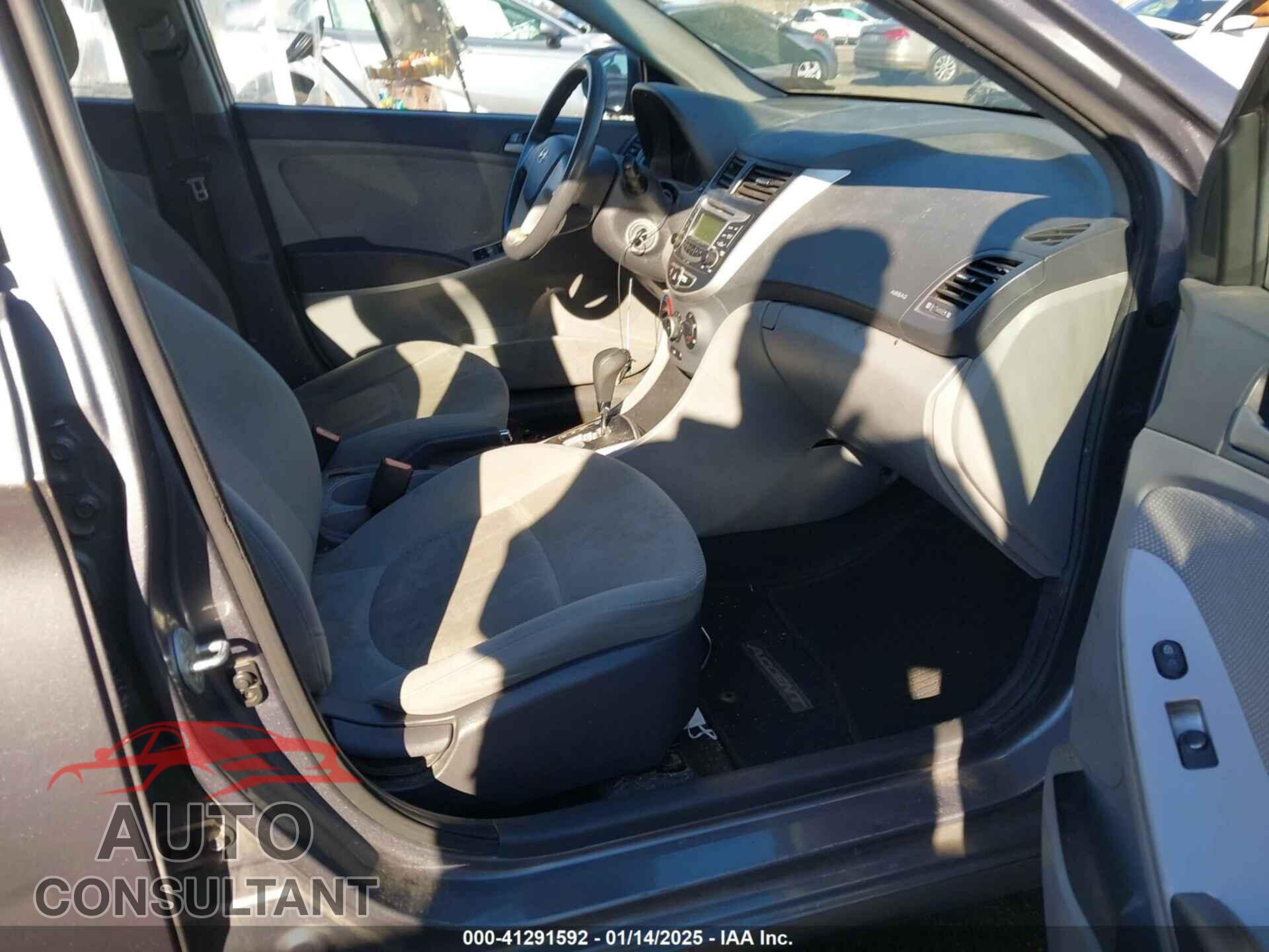 HYUNDAI ACCENT 2013 - KMHCT4AE5DU556823