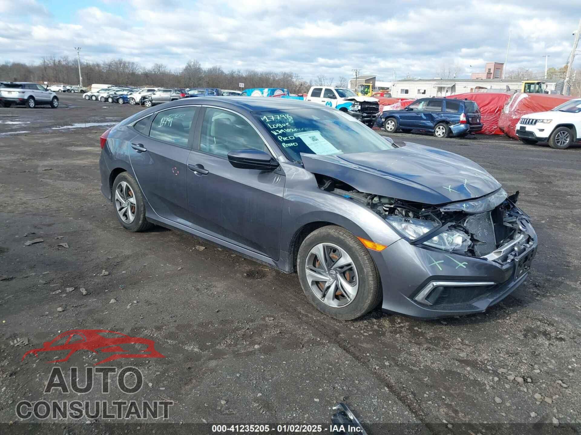 HONDA CIVIC 2019 - 2HGFC2F62KH549935
