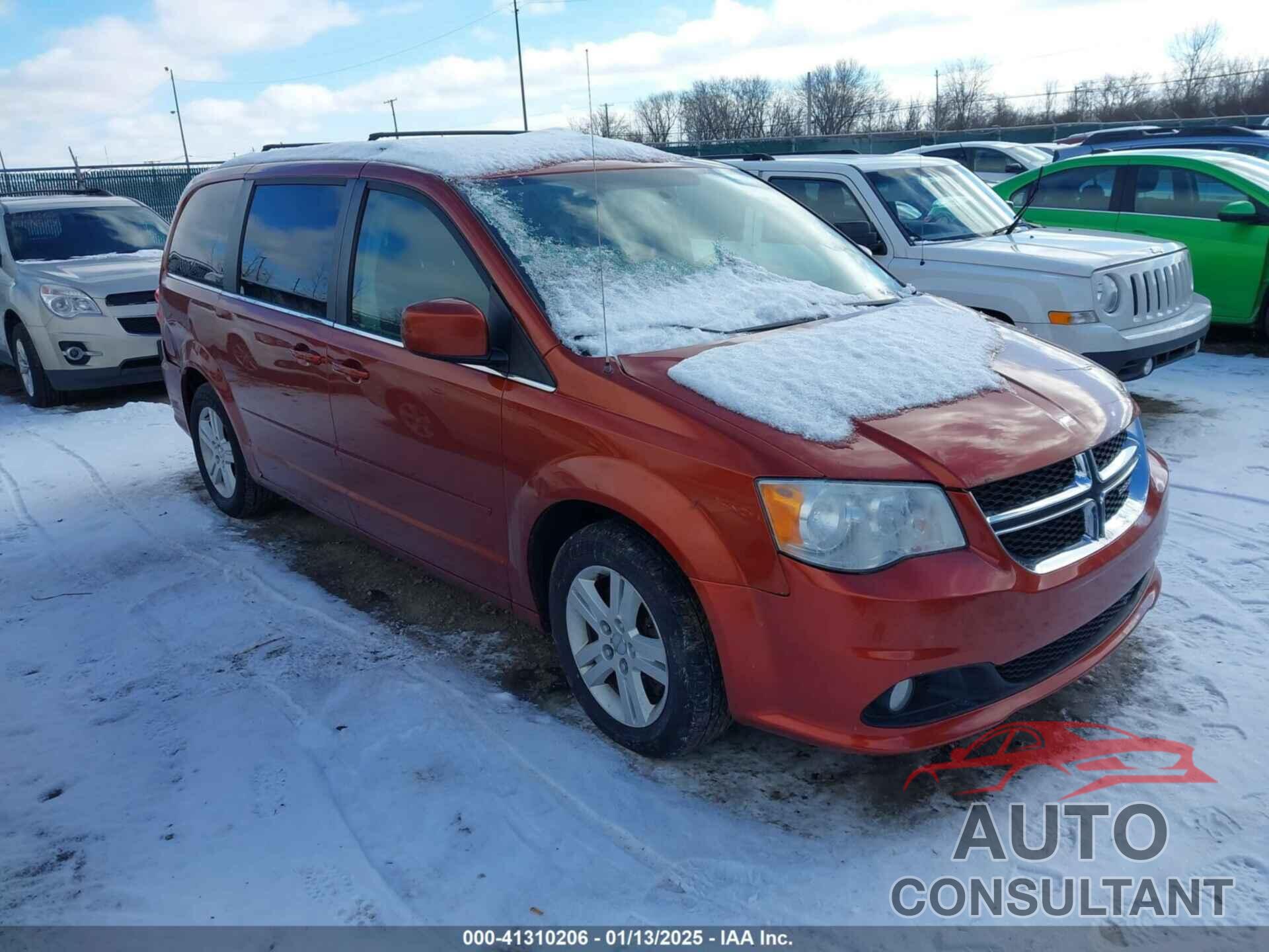 DODGE GRAND CARAVAN 2012 - 2C4RDGDG8CR184500