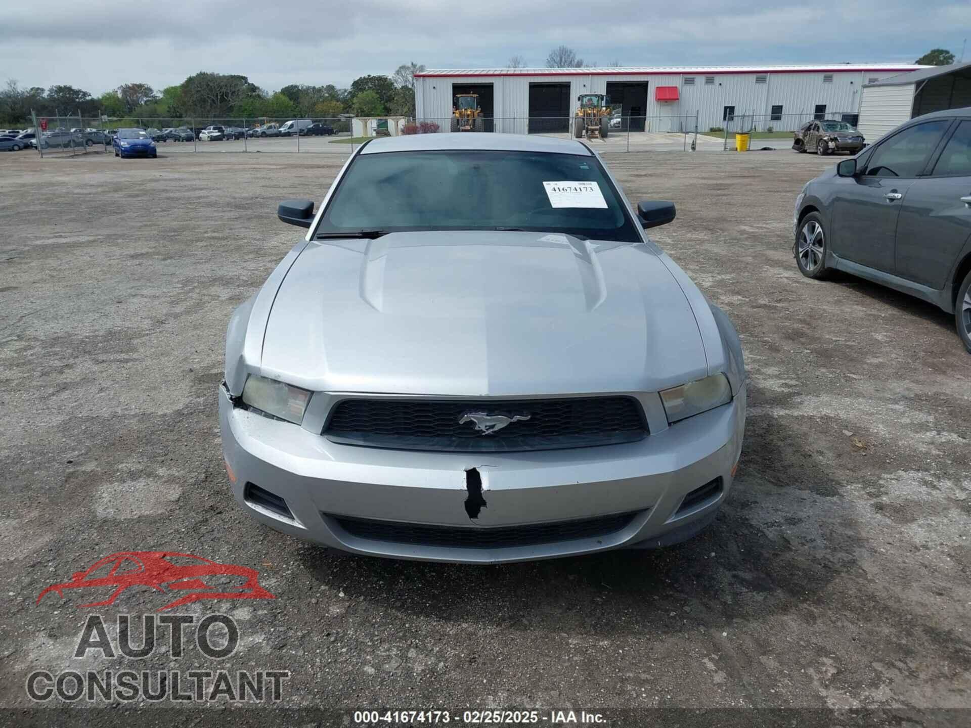 FORD MUSTANG 2012 - 1ZVBP8AMXC5277683