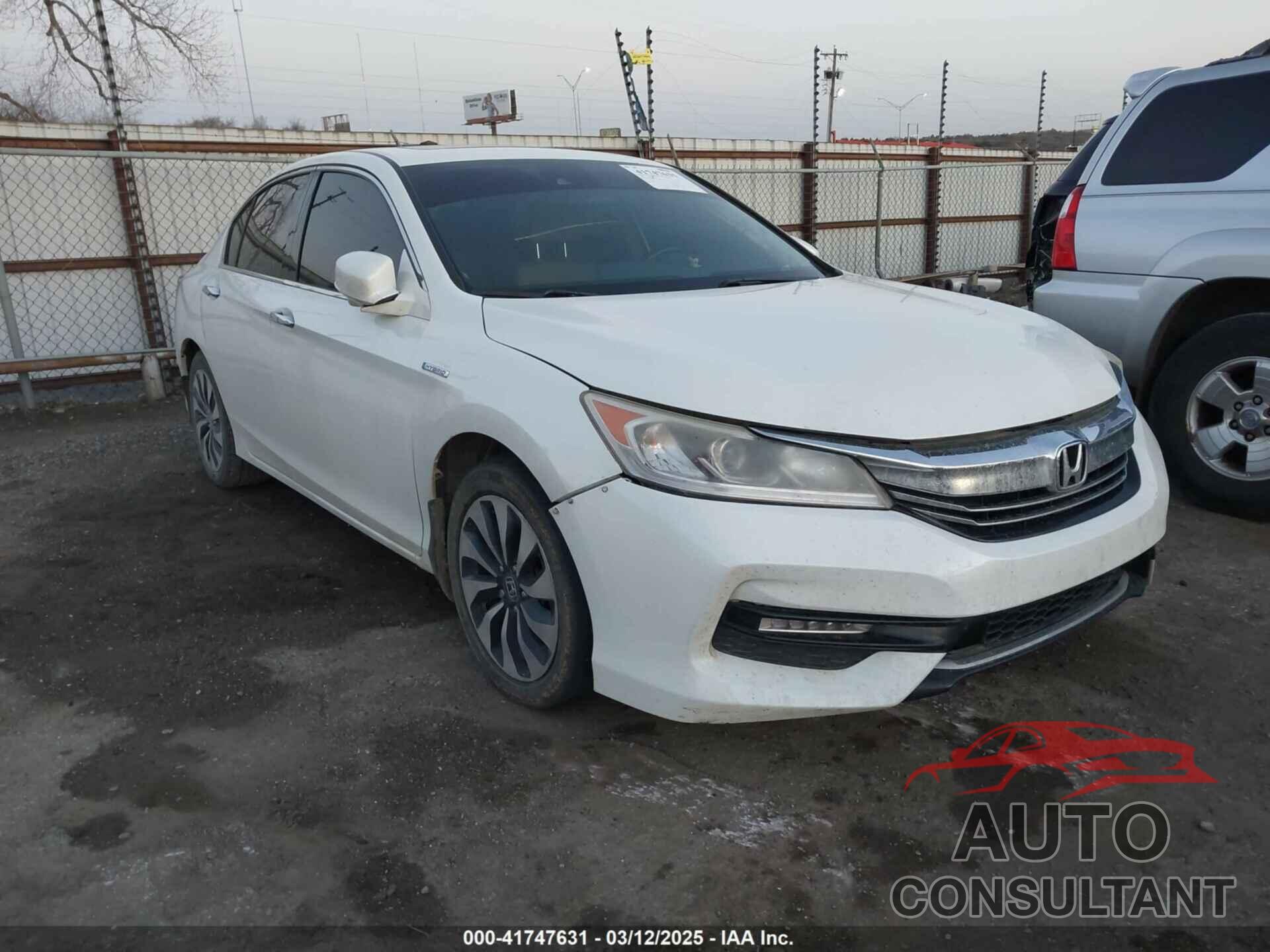 HONDA ACCORD HYBRID 2017 - JHMCR6F53HC013665