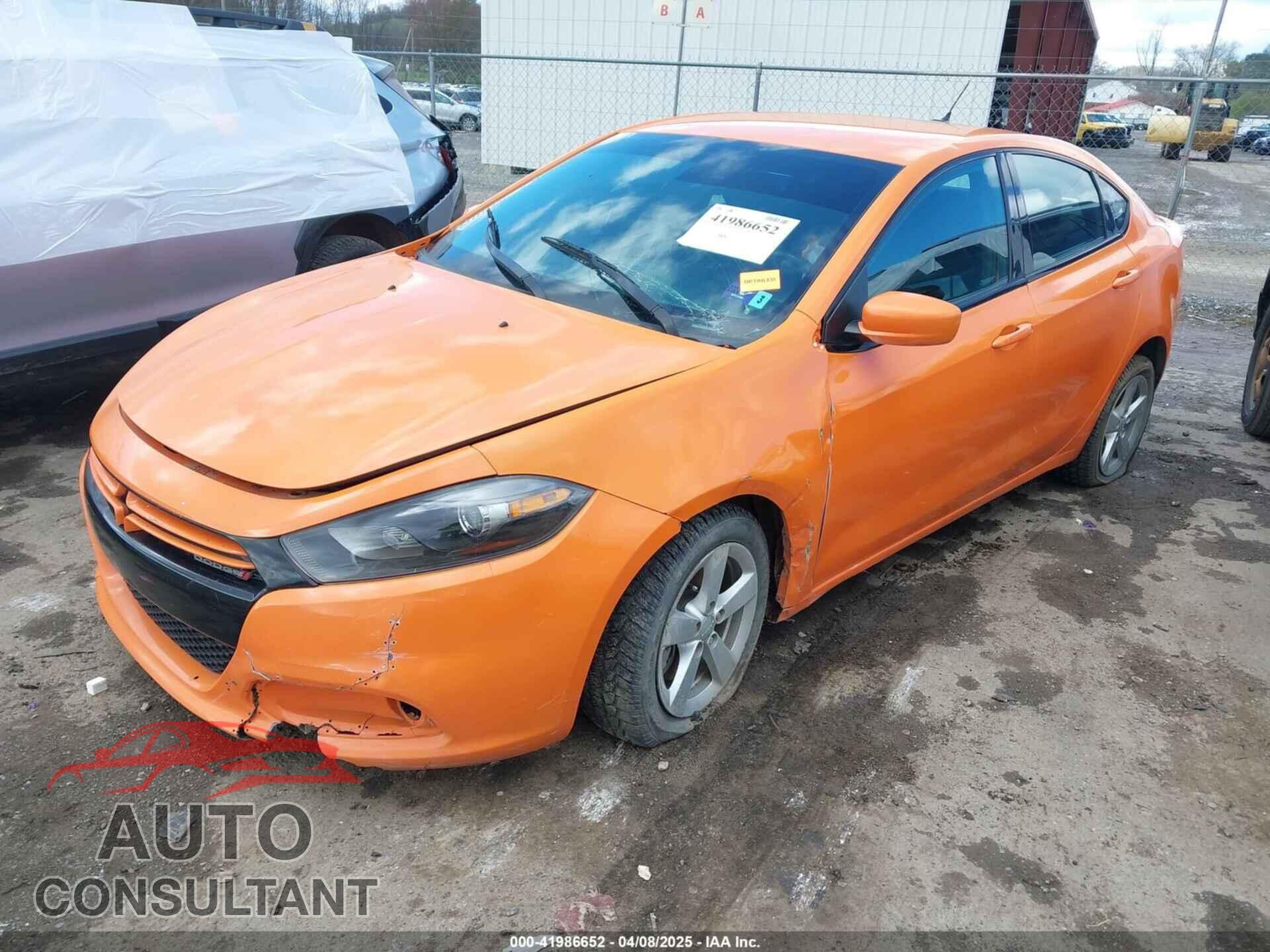 DODGE DART 2013 - 1C3CDFBA6DD171736