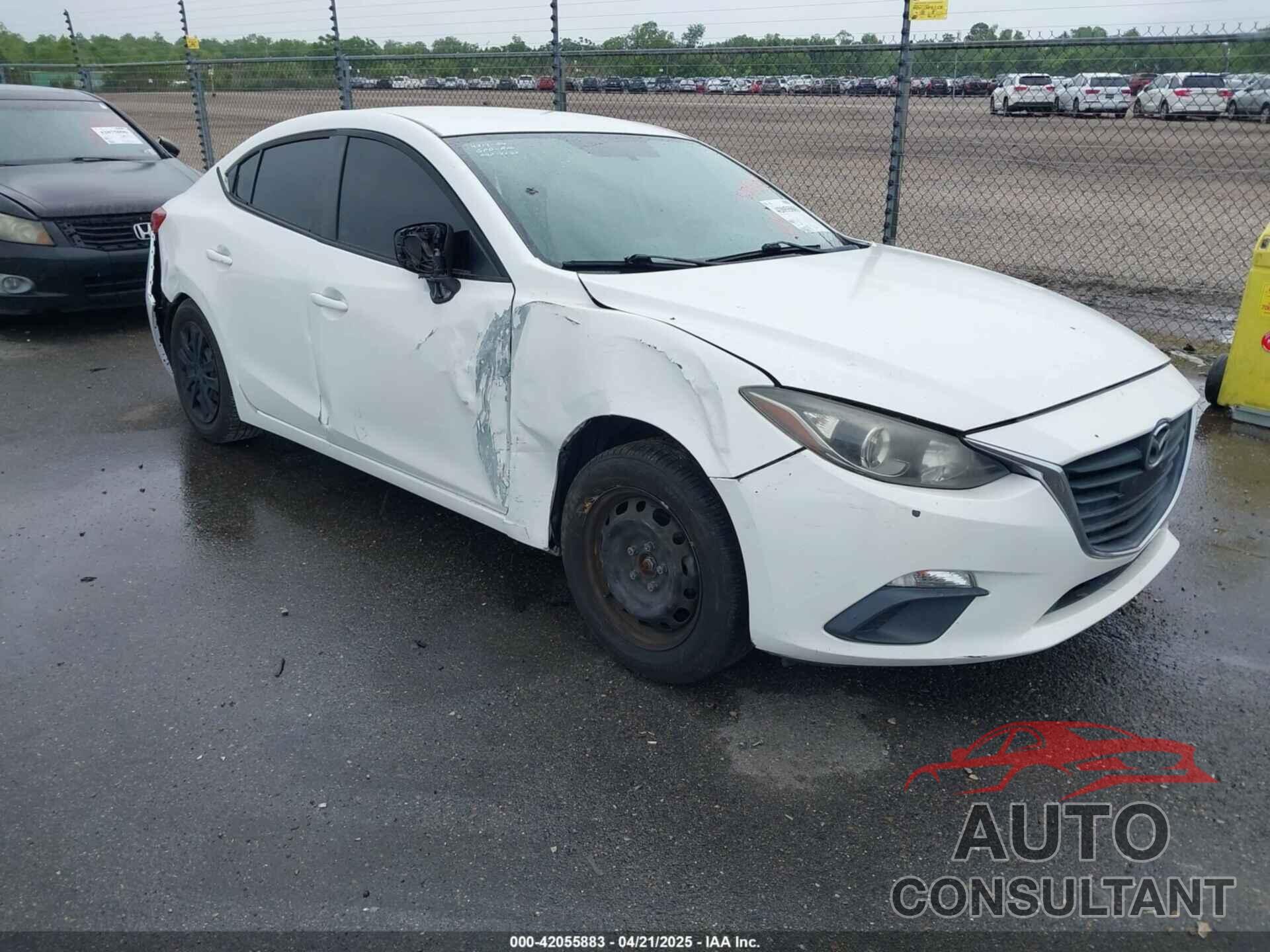 MAZDA MAZDA3 2015 - JM1BM1T79F1241411