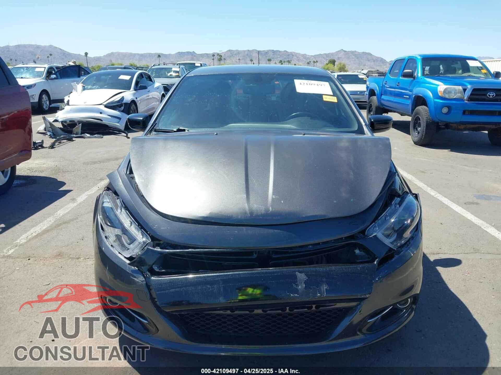 DODGE DART 2014 - 1C3CDFBB8ED866357
