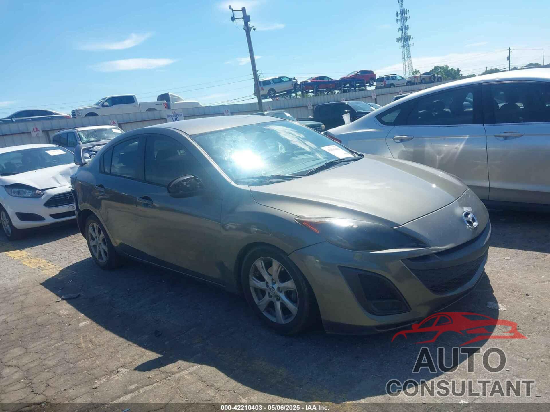 MAZDA MAZDA3 2011 - JM1BL1VF0B1389738