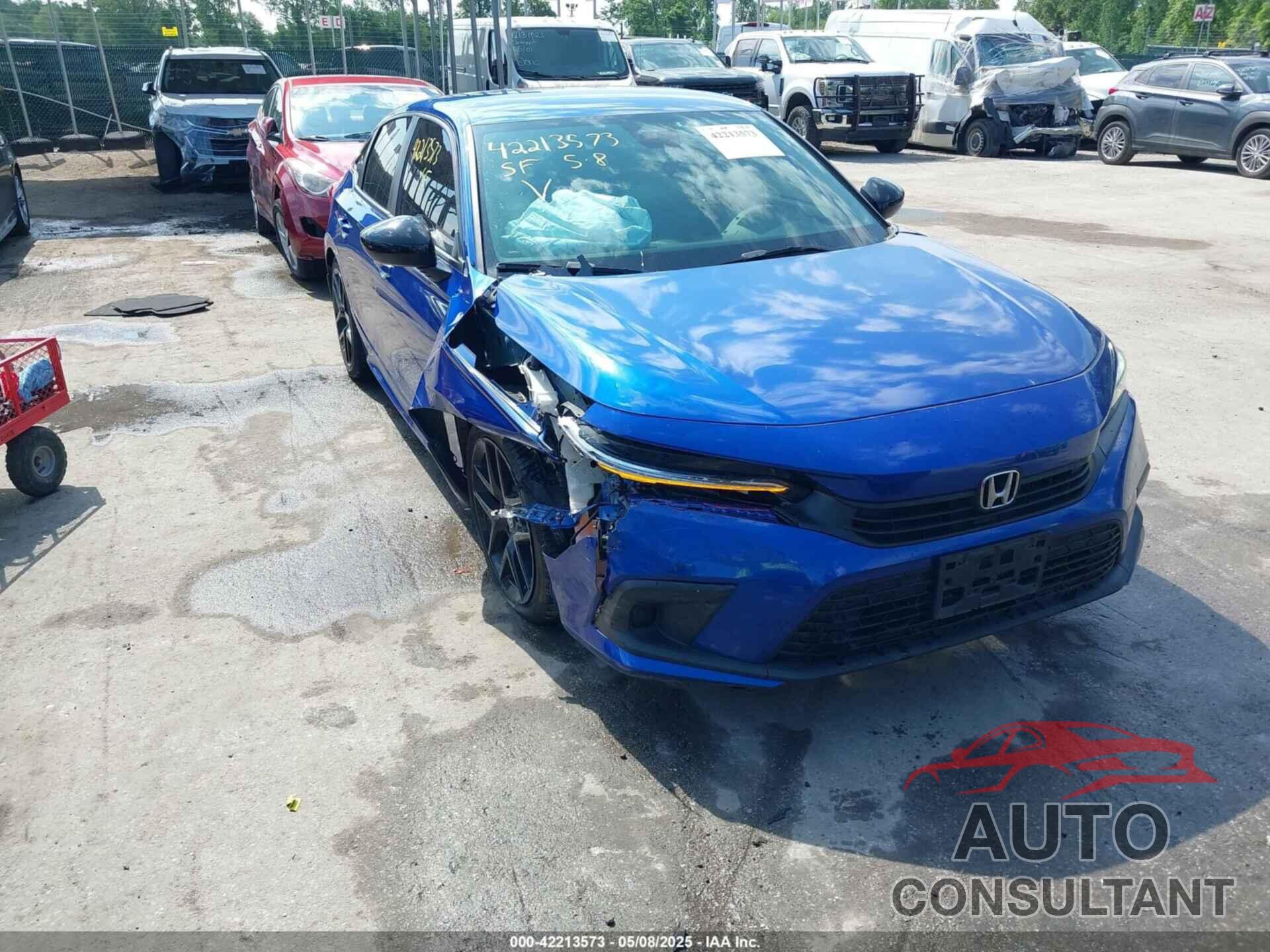 HONDA CIVIC 2022 - 2HGFE2F54NH503979