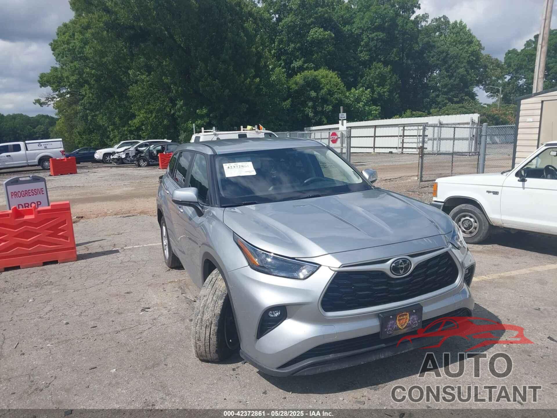 TOYOTA HIGHLANDER 2024 - 5TDKDRAH1RS051975
