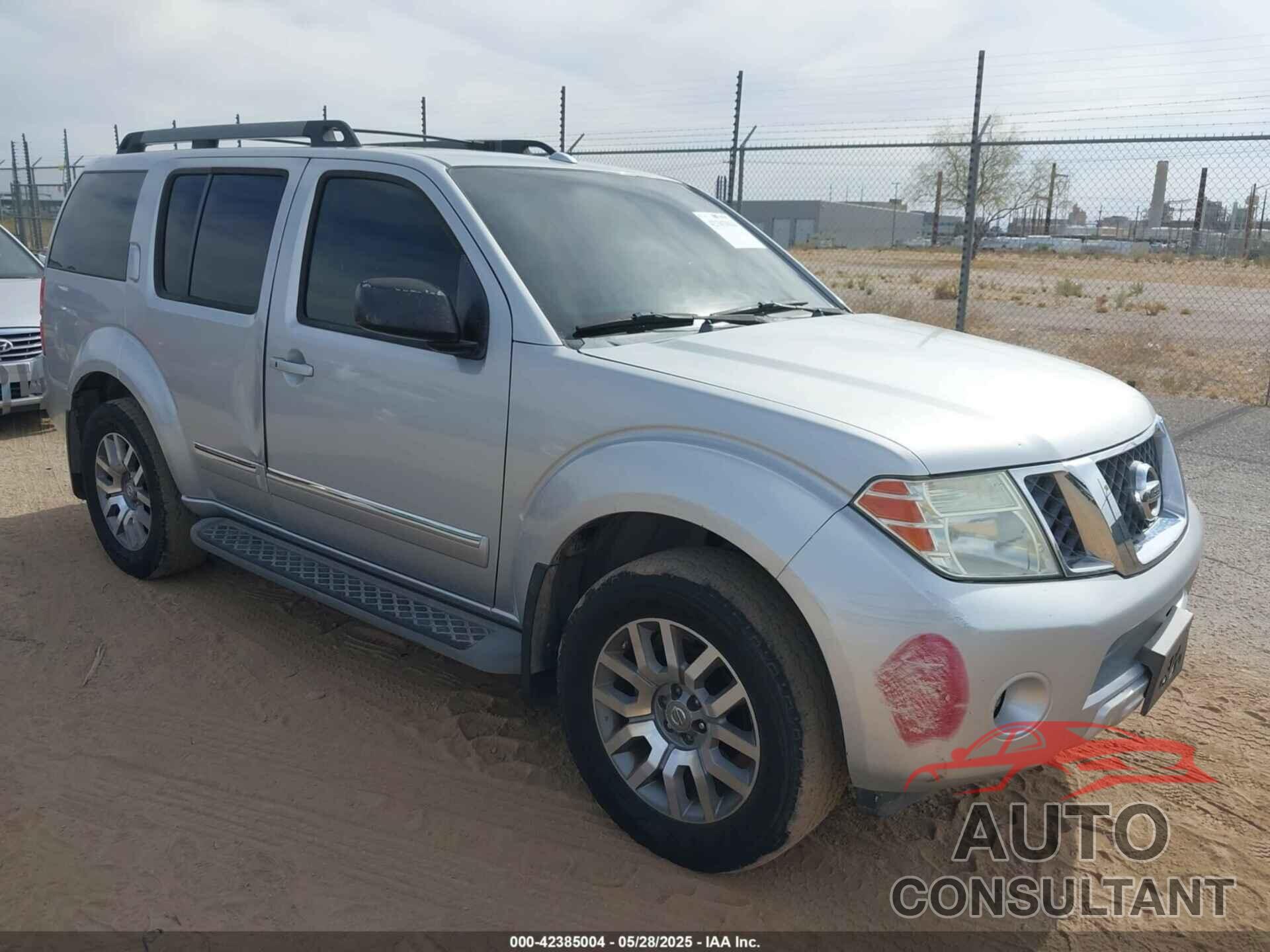 NISSAN PATHFINDER 2010 - 5N1AR1NN4AC617868