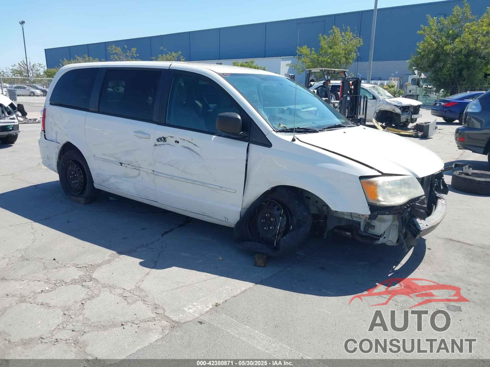 DODGE GRAND CARAVAN 2012 - 2C4RDGBGXCR243212
