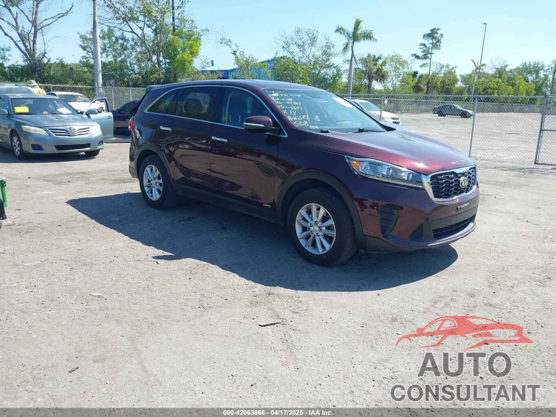 KIA SORENTO 2019 - 5XYPGDA39KG576807