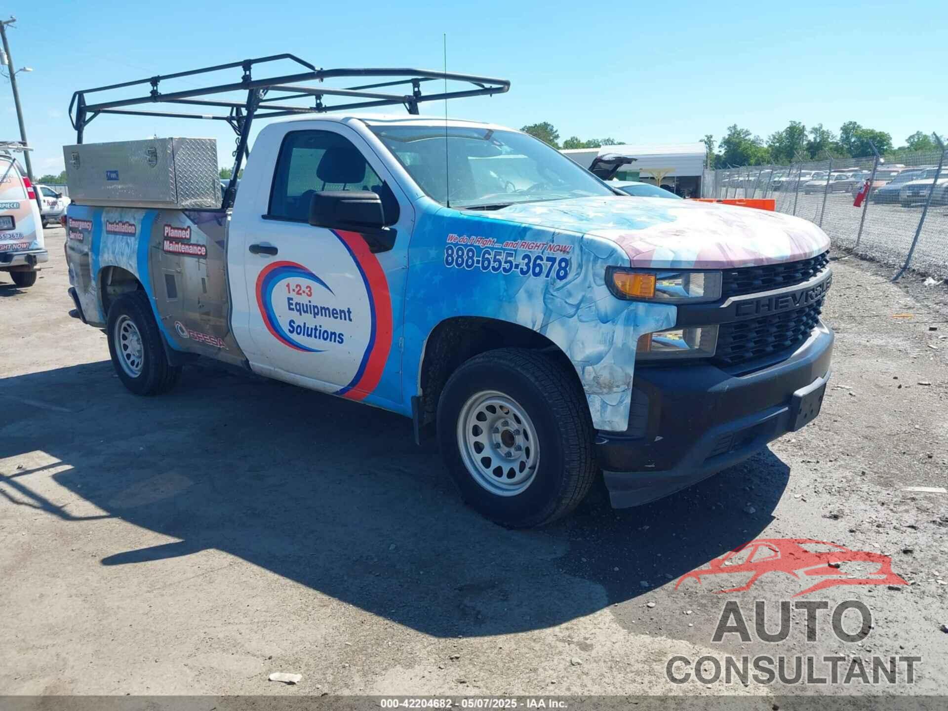 CHEVROLET SILVERADO 1500 2020 - 3GCNWAEHXLG222070