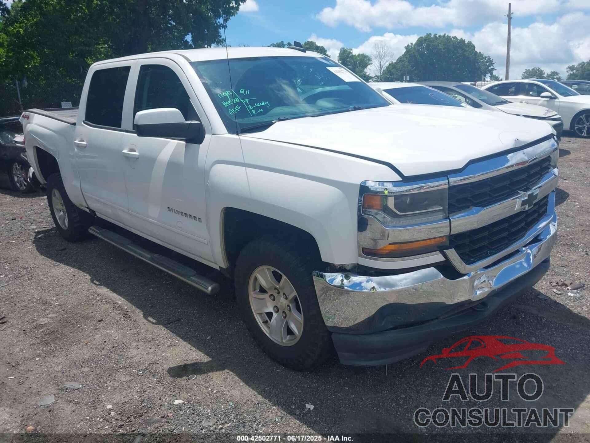CHEVROLET SILVERADO 1500 2017 - 3GCUKREH1HG462136