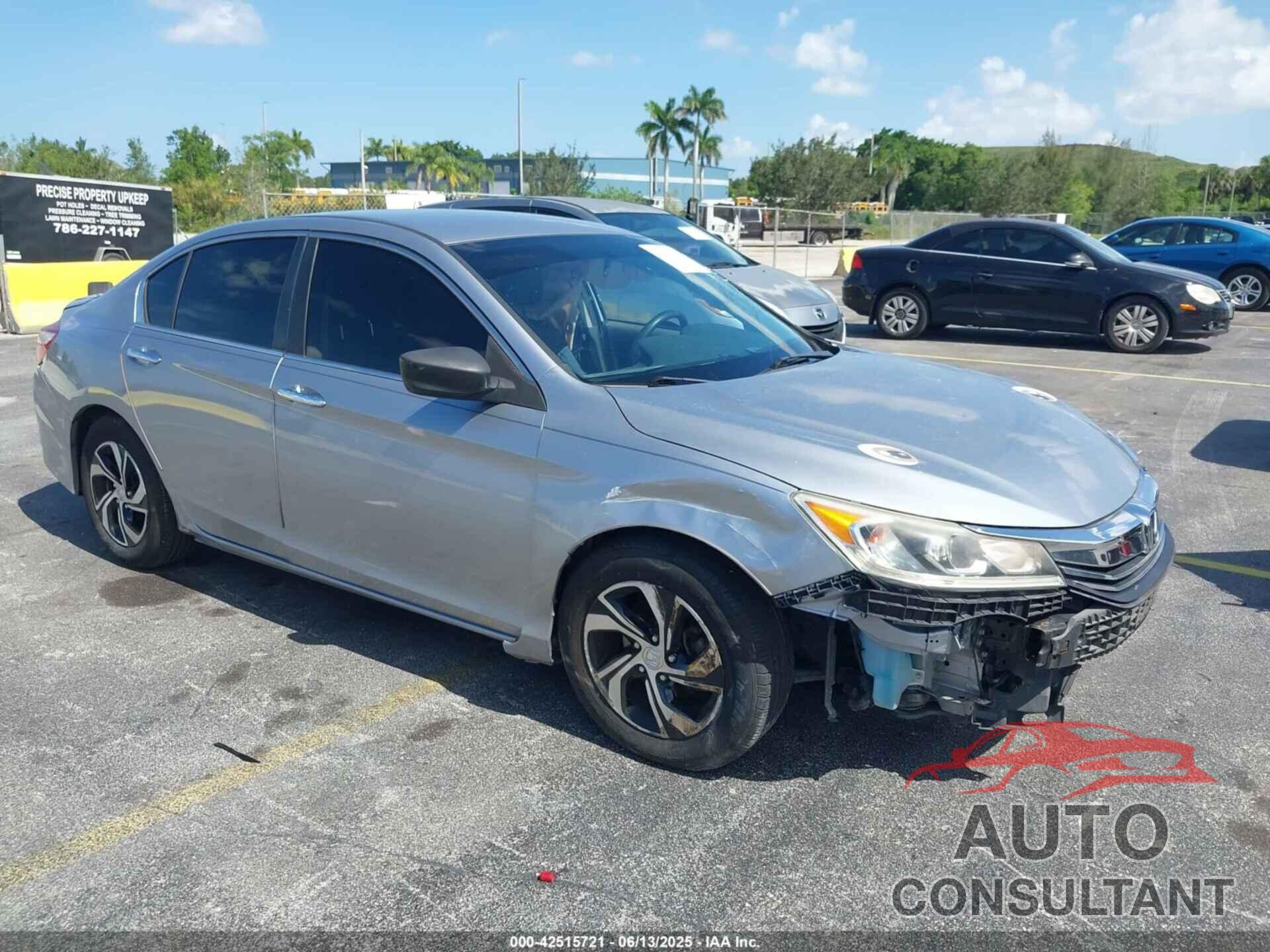 HONDA ACCORD 2016 - 1HGCR2F39GA227600