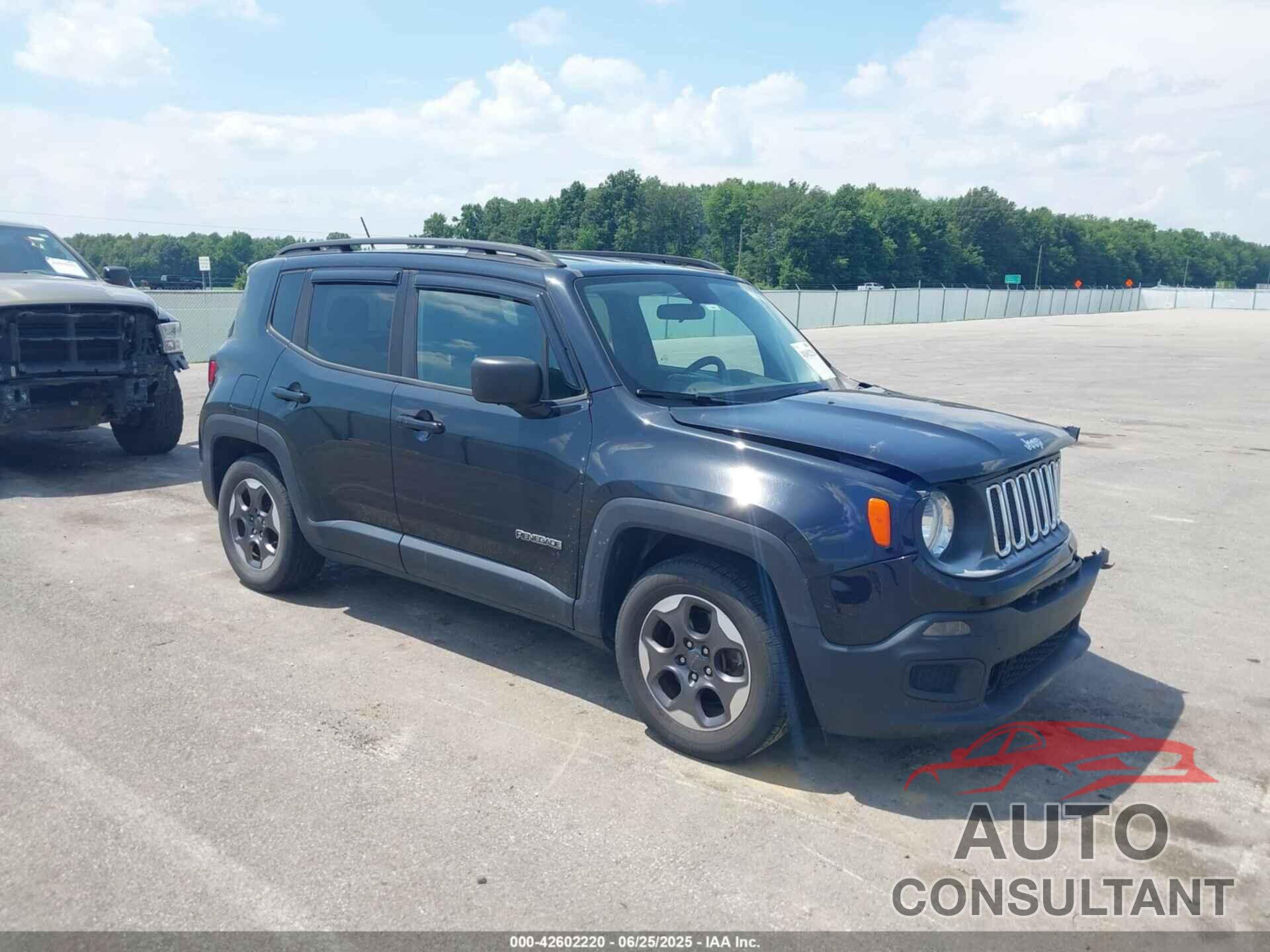 JEEP RENEGADE 2016 - ZACCJAAT3GPE05721