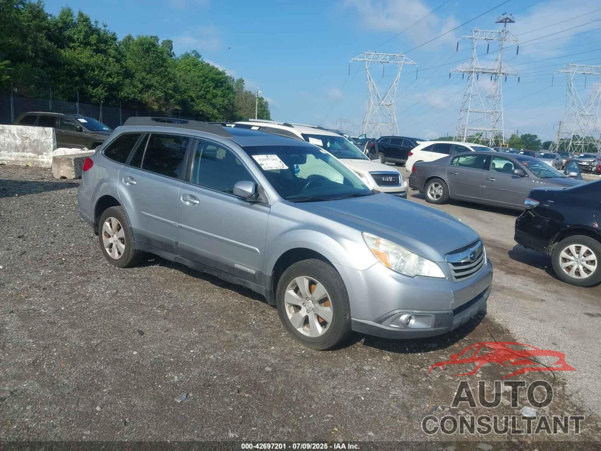 SUBARU OUTBACK 2012 - 4S4BRBGC2C3224458
