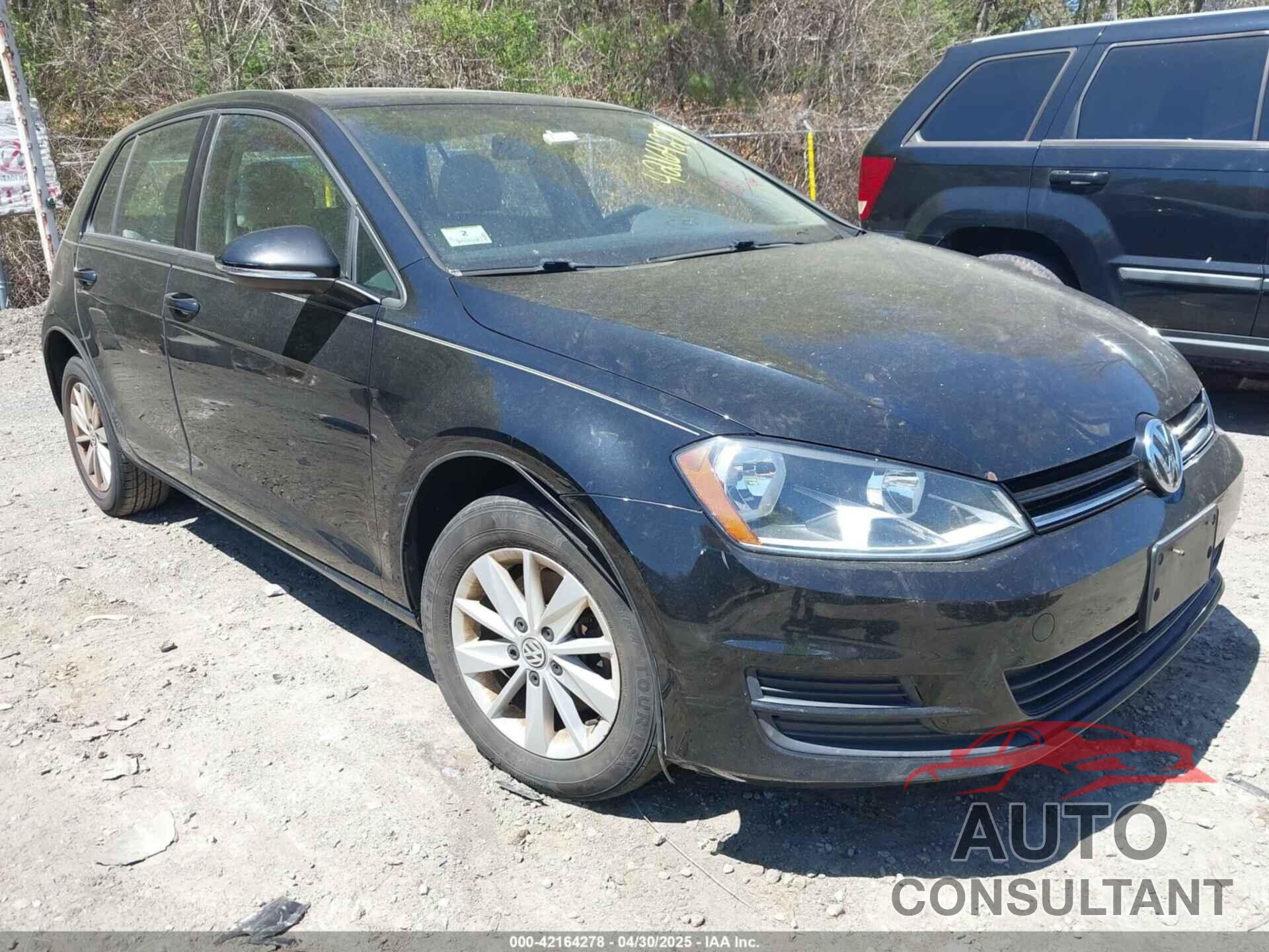 VOLKSWAGEN GOLF 2015 - 3VW217AU7FM030468