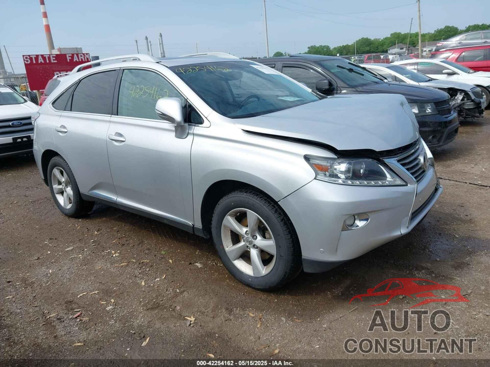 LEXUS RX 350 2013 - 2T2BK1BA2DC155560