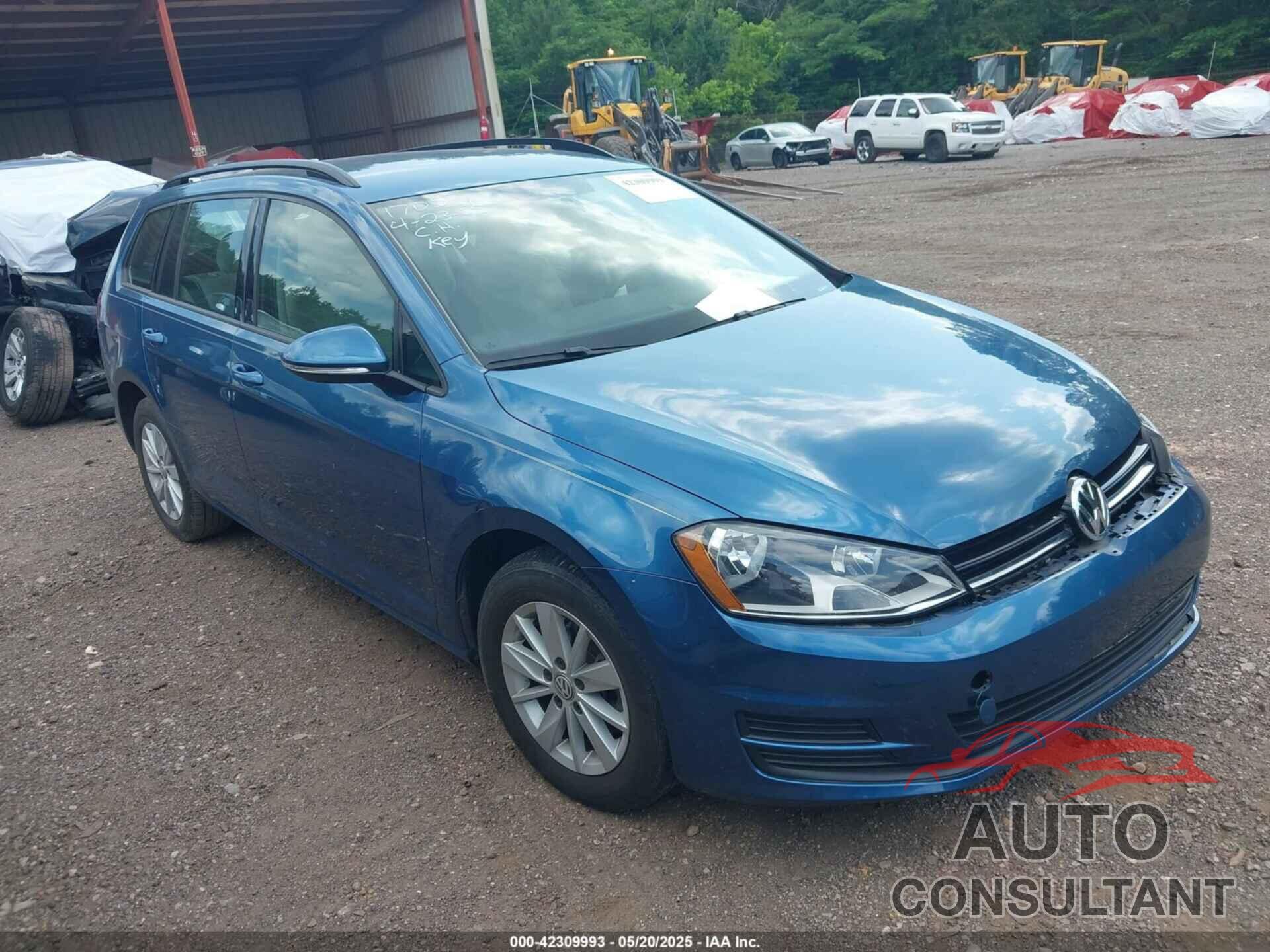 VOLKSWAGEN GOLF SPORTWAGEN 2016 - 3VWC17AU5GM515228