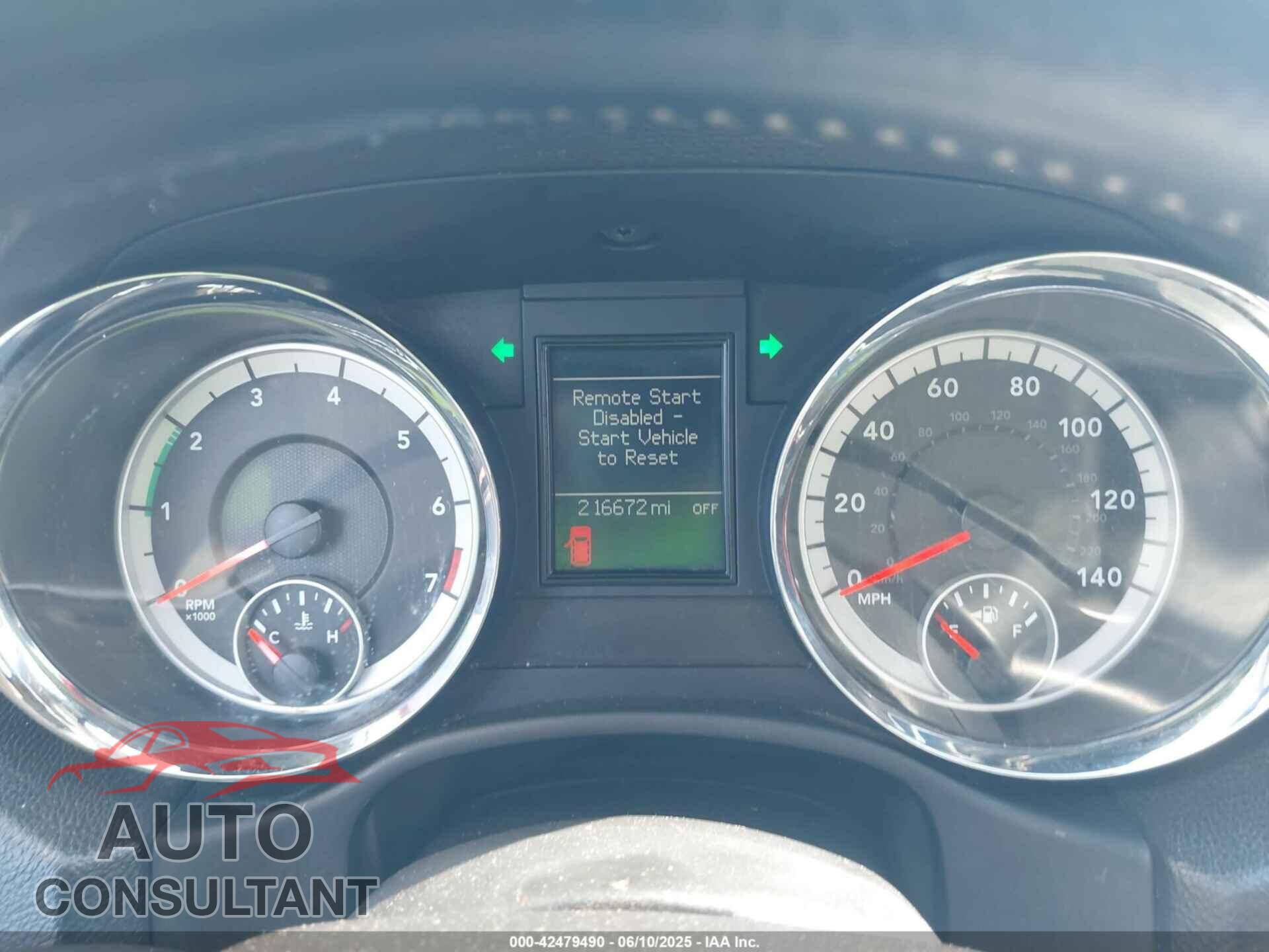 DODGE DURANGO 2012 - 1C4RDHDG3CC260056