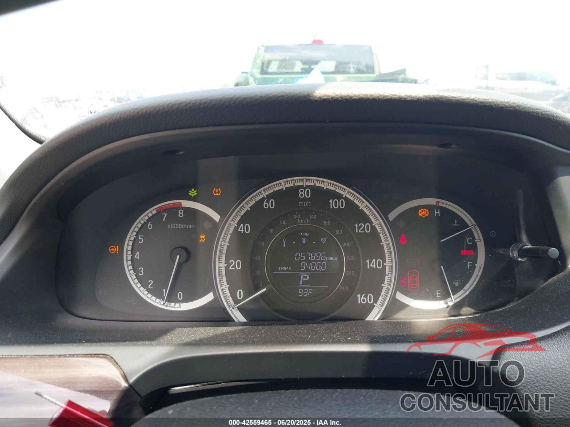 HONDA ACCORD 2017 - 1HGCR3F8XHA037758