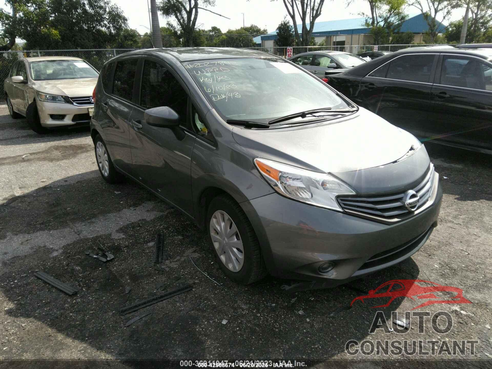 NISSAN VERSA NOTE 2016 - 3N1CE2CP8GL406644