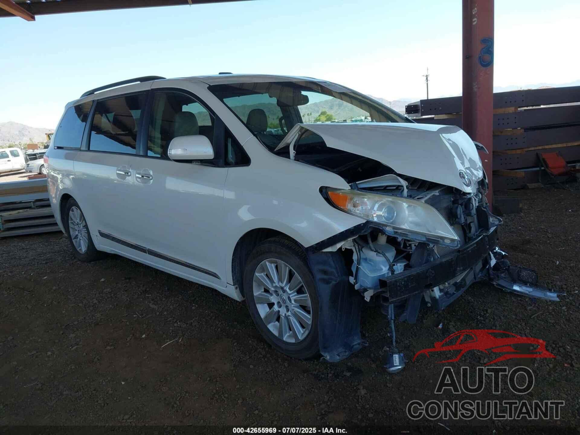 TOYOTA SIENNA 2014 - 5TDYK3DCXES521671