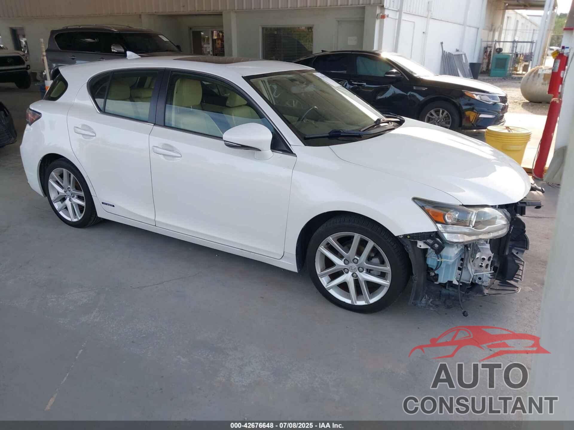 LEXUS CT 200H 2014 - JTHKD5BH9E2177573