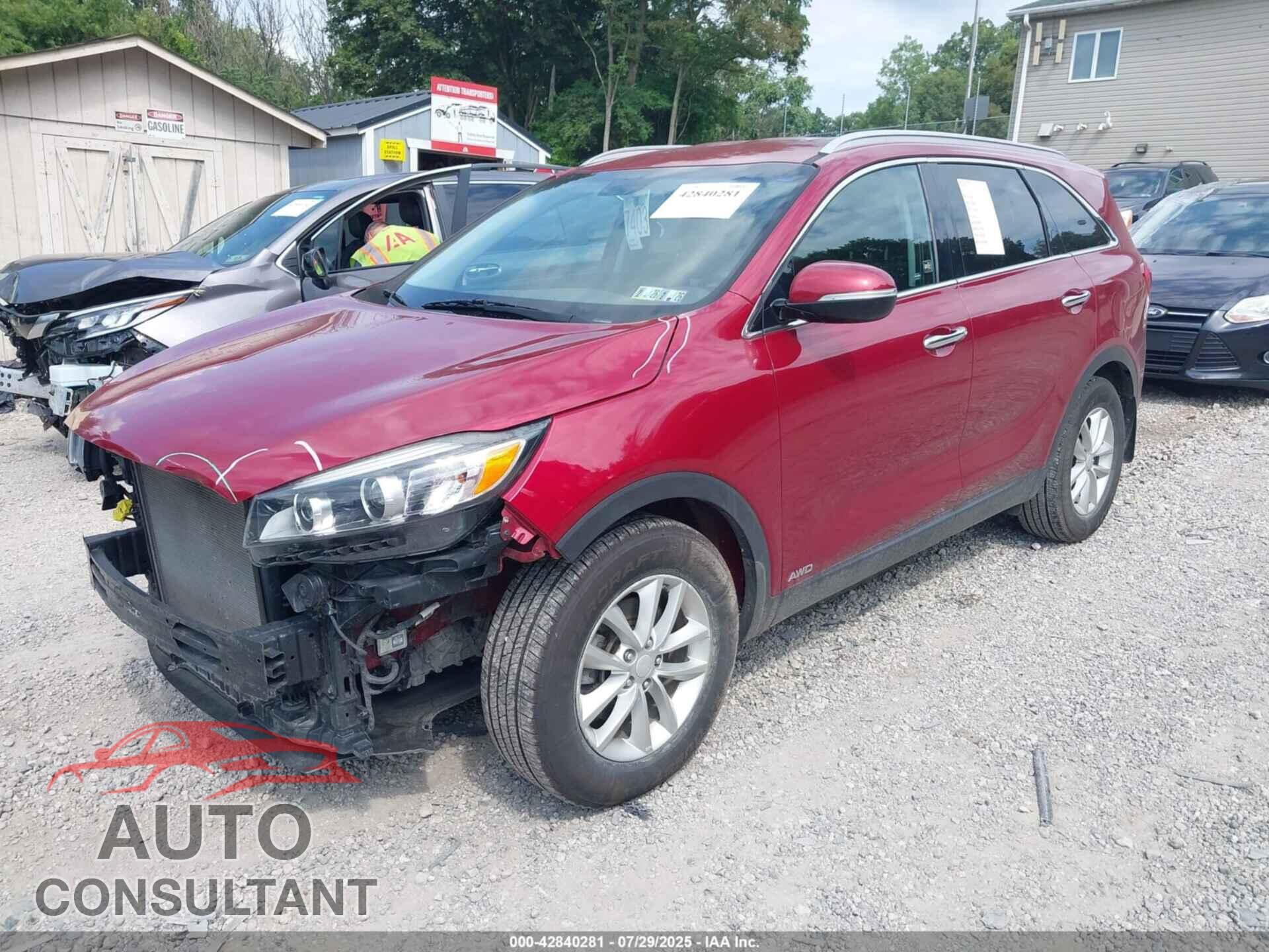 KIA SORENTO 2016 - 5XYPGDA33GG092428