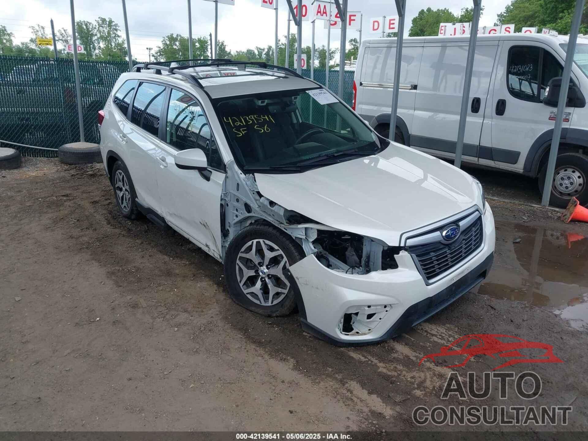 SUBARU FORESTER 2019 - JF2SKAGC7KH469634