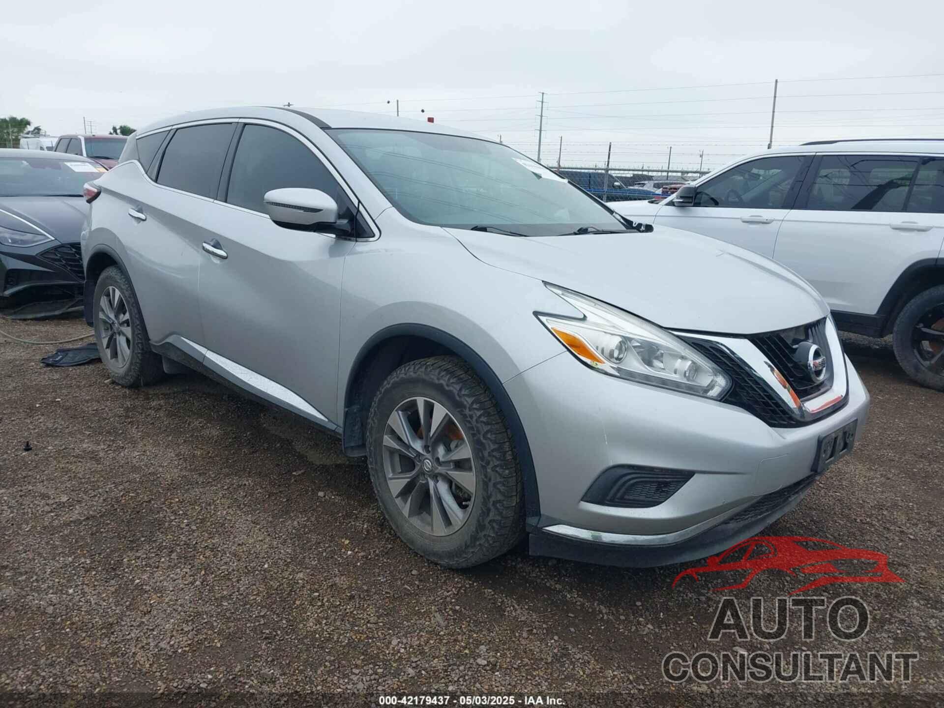 NISSAN MURANO 2017 - 5N1AZ2MG8HN124363