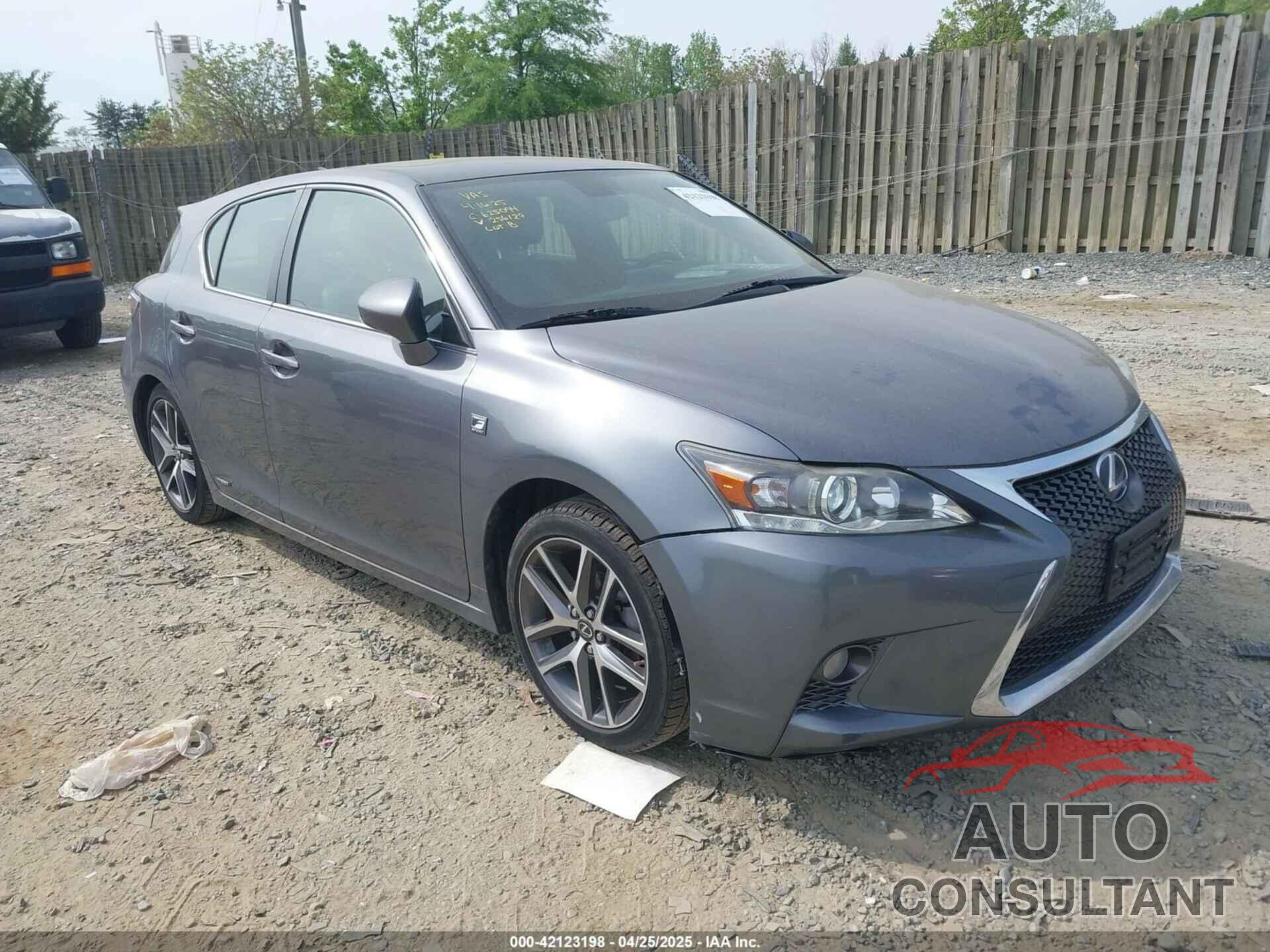 LEXUS CT 200H 2016 - JTHKD5BH9G2256129
