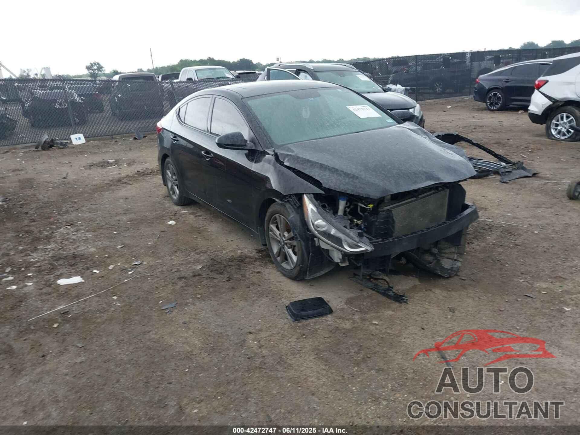 HYUNDAI ELANTRA 2018 - 5NPD84LF2JH299996