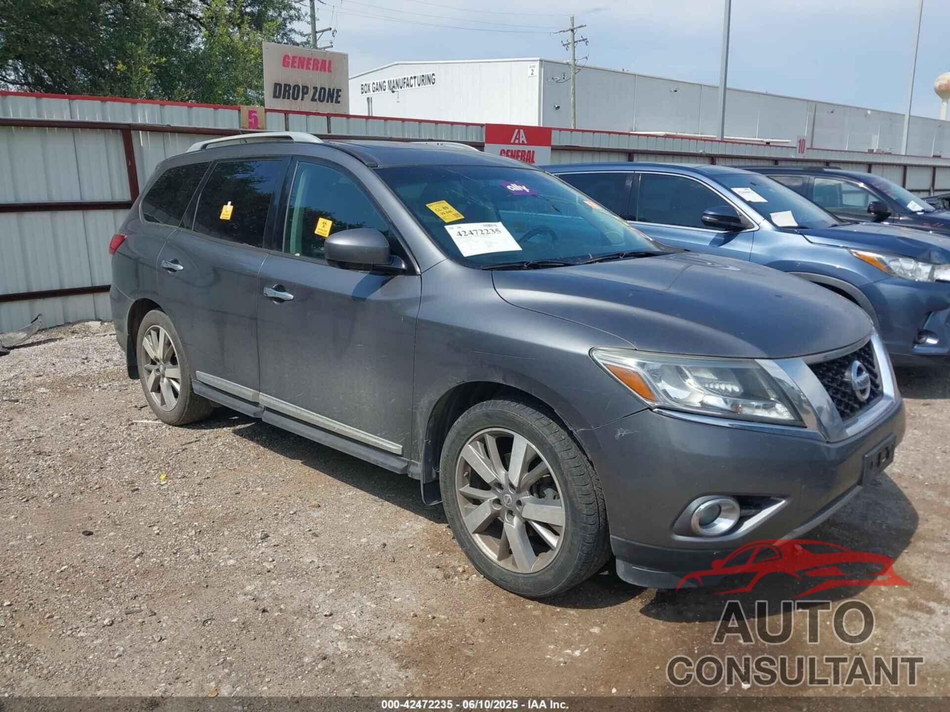 NISSAN PATHFINDER 2015 - 5N1AR2MN4FC657155