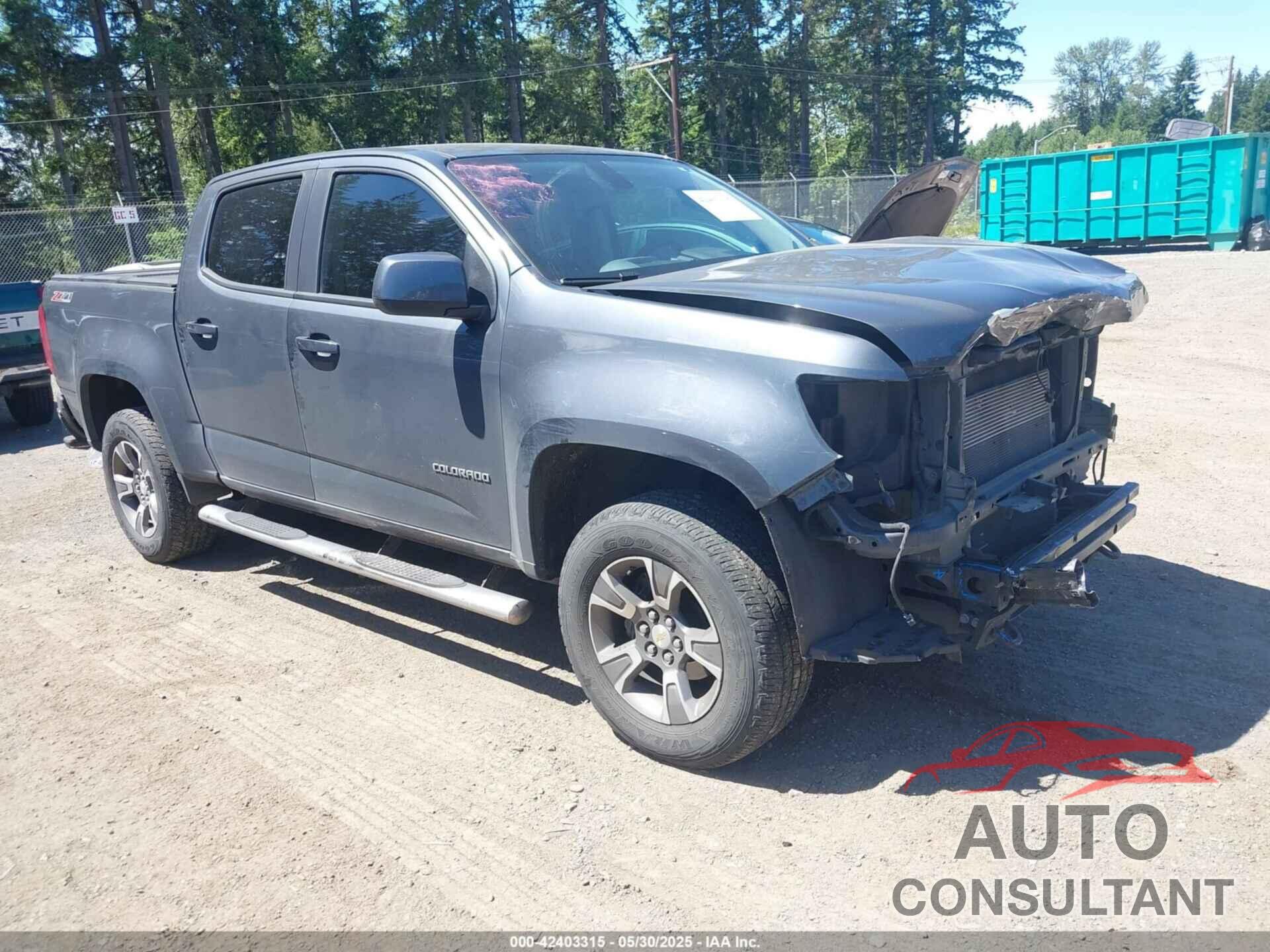 CHEVROLET COLORADO 2017 - 1GCGTDEN6H1219987