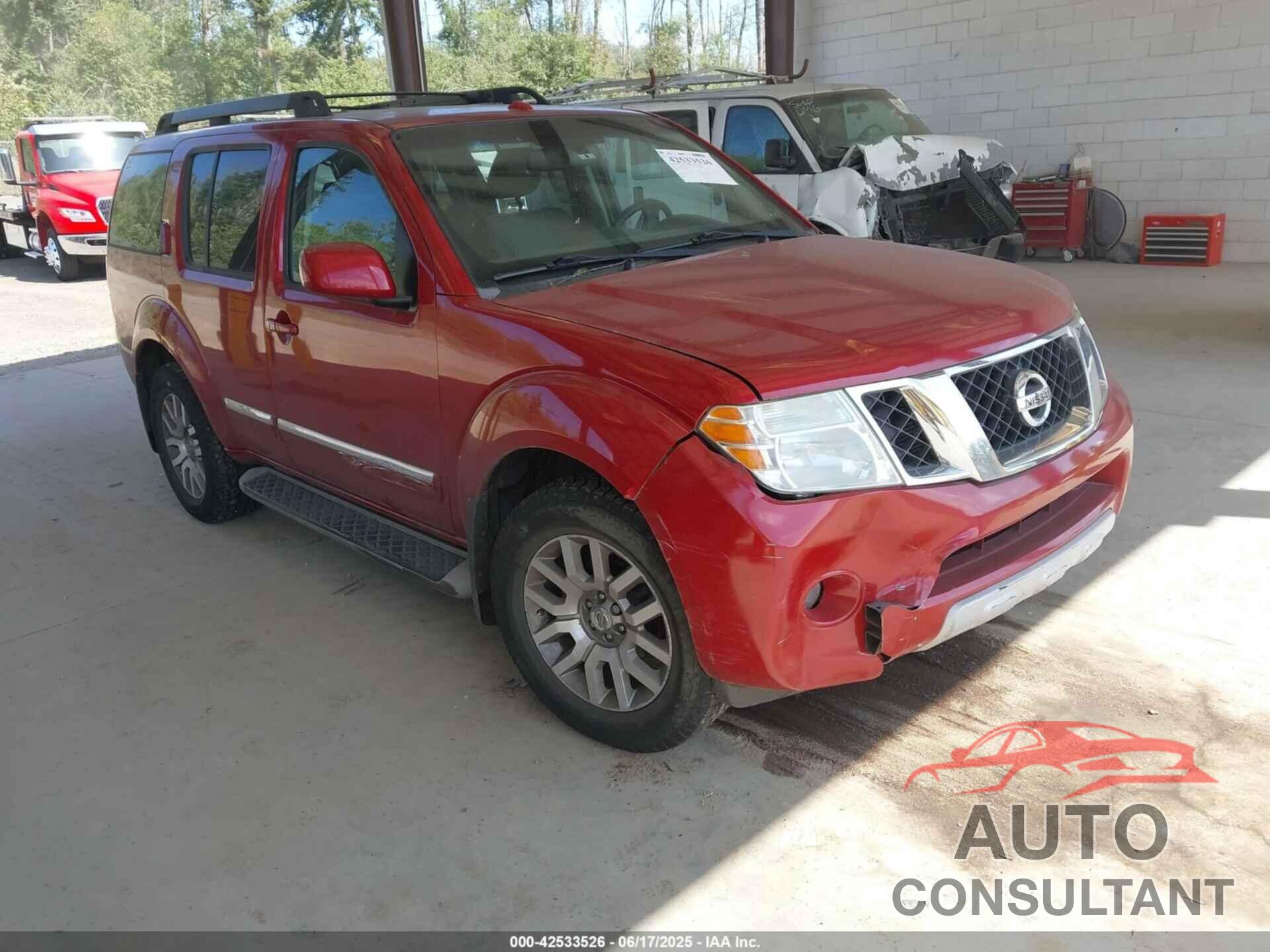 NISSAN PATHFINDER 2012 - 5N1AR1NN7CC626051