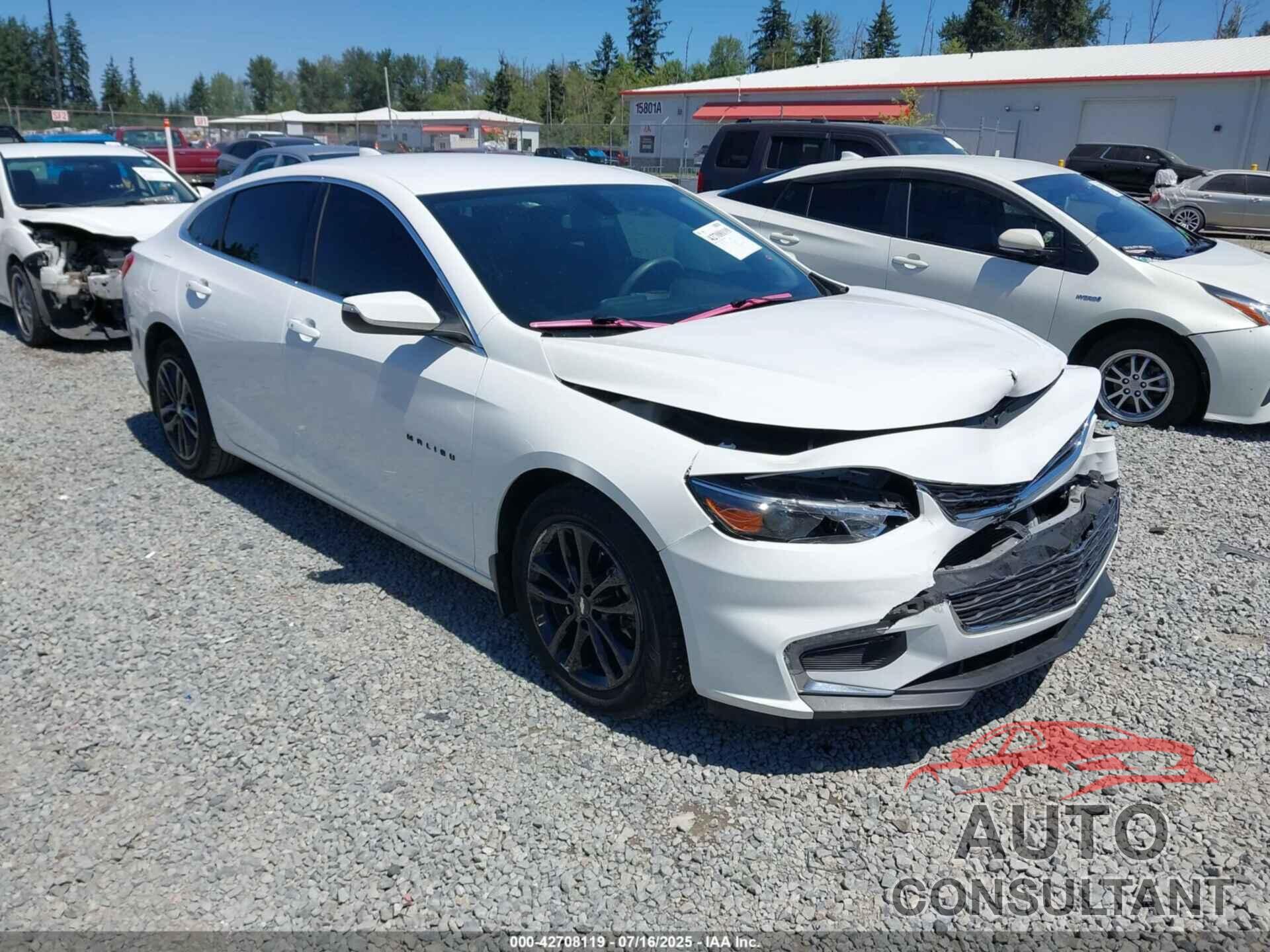 CHEVROLET MALIBU 2017 - 1G1ZE5ST2HF290532