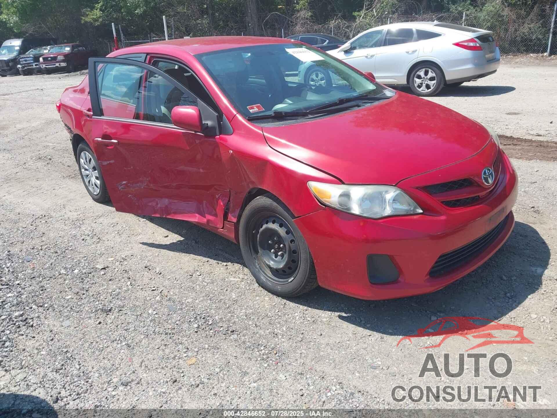 TOYOTA COROLLA 2012 - 2T1BU4EE1CC895484