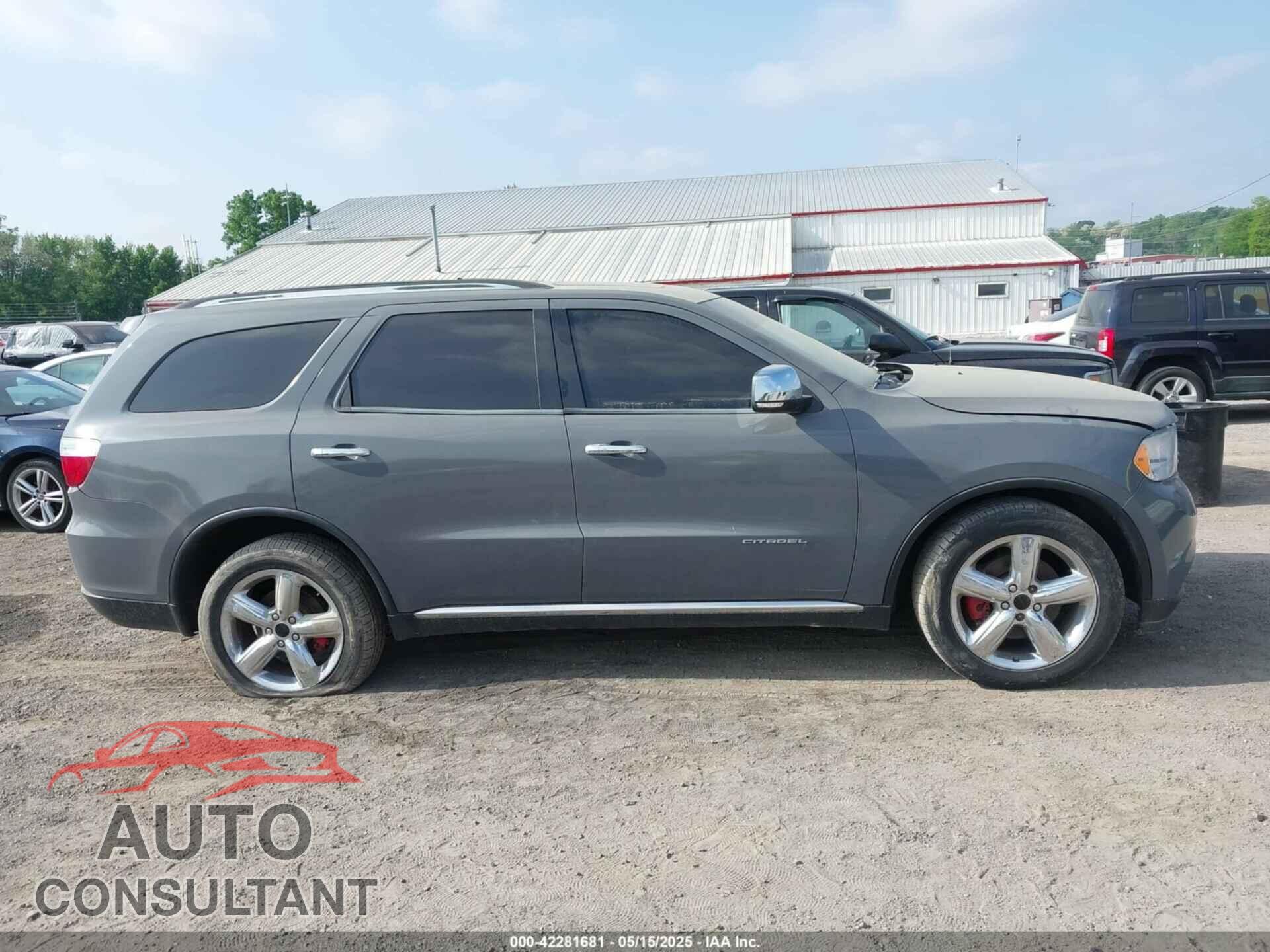 DODGE DURANGO 2012 - 1C4RDJEG1CC131027